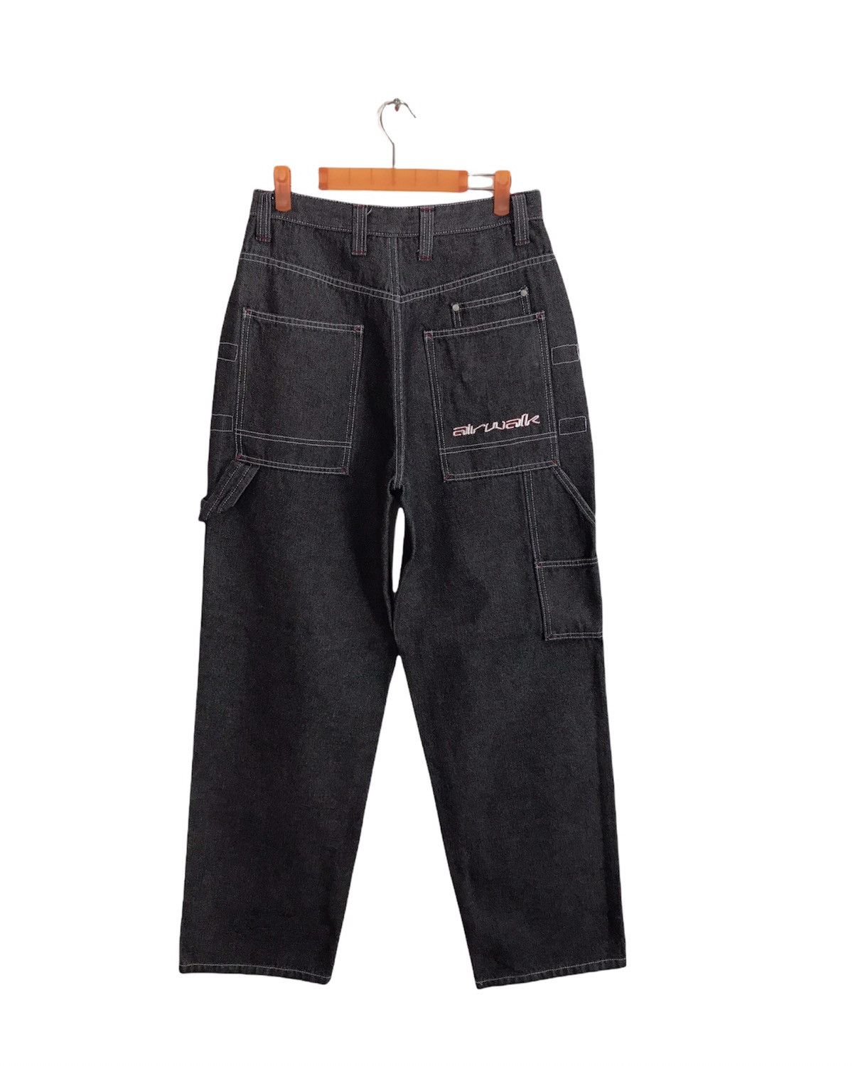 Airwalk Vintage Airwalk Carpenter Denim Tactical Cargo Pants Size US 29 - 2 Thumbnail