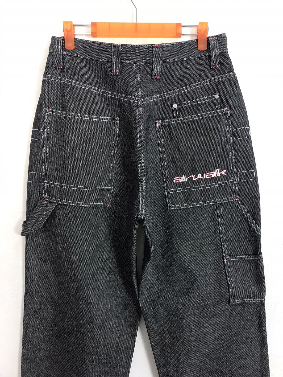 Airwalk Vintage Airwalk Carpenter Denim Tactical Cargo Pants Size US 29 - 10 Thumbnail