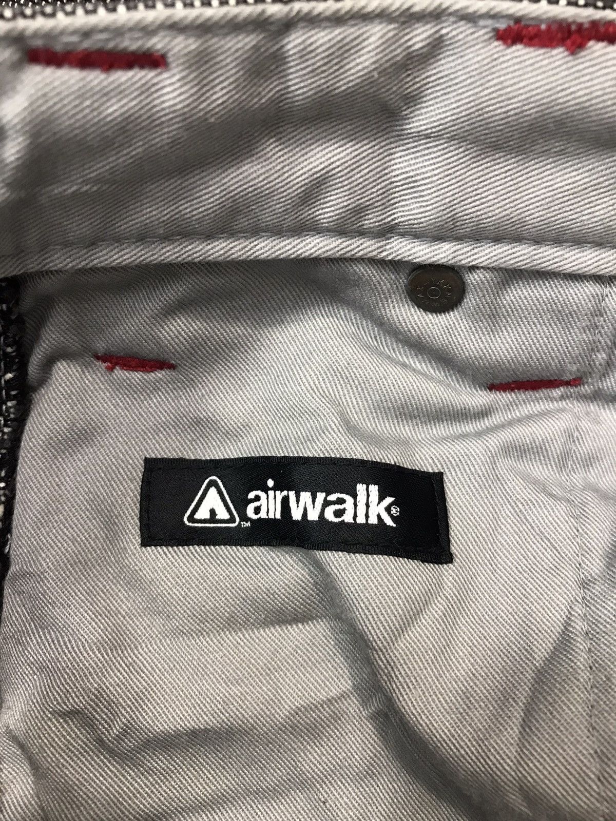 Airwalk Vintage Airwalk Carpenter Denim Tactical Cargo Pants Size US 29 - 15 Thumbnail