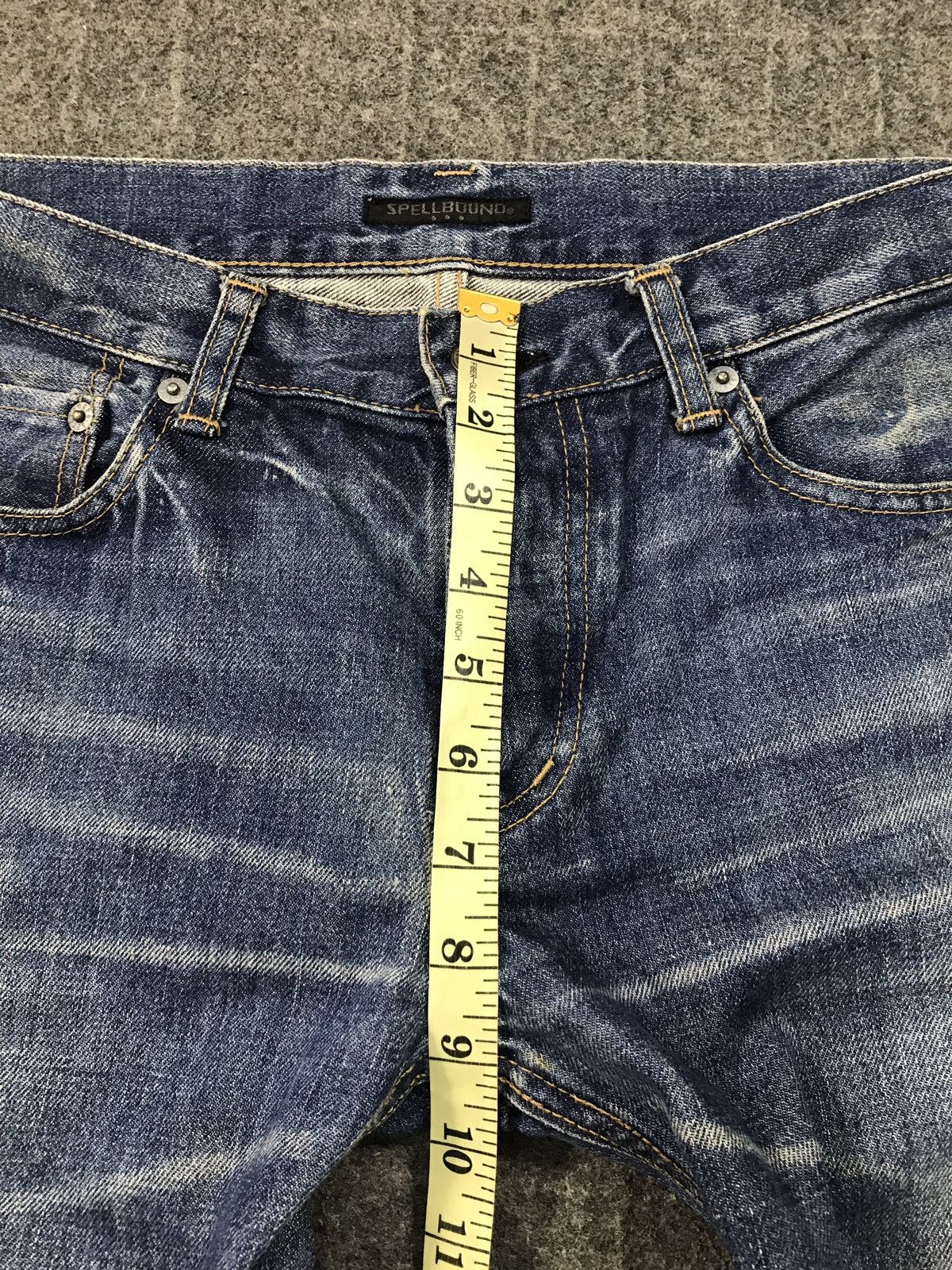 Japanese Brand × Spellbound Vintage Spellbound Domingo co,Ltd Indigo Denim Jeans Size US 32 / EU 48 - 17 Thumbnail