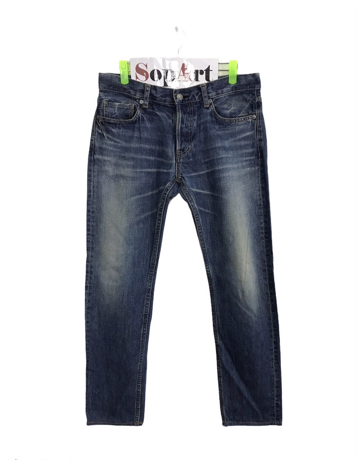 Japanese Brand × Spellbound Vintage Spellbound Domingo co,Ltd Indigo Denim Jeans Size US 32 / EU 48 - 1 Thumbnail