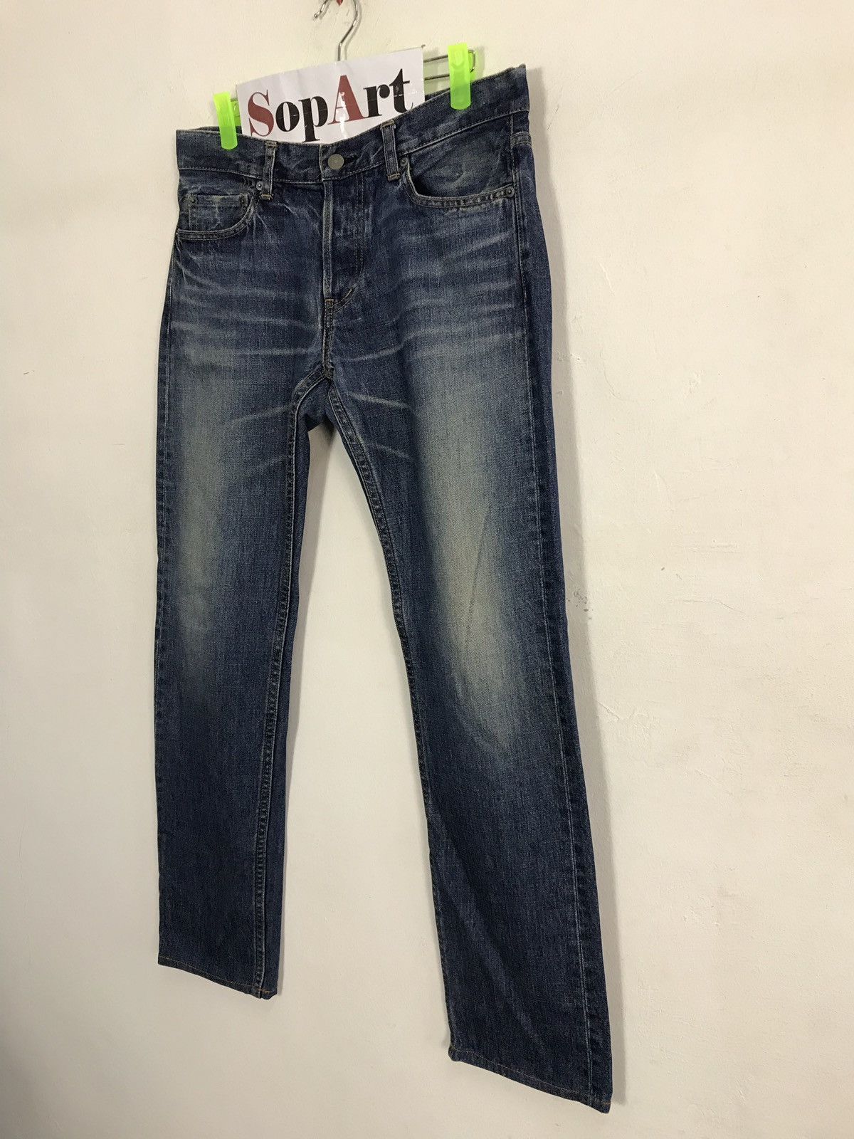 Japanese Brand × Spellbound Vintage Spellbound Domingo co,Ltd Indigo Denim Jeans Size US 32 / EU 48 - 7 Thumbnail