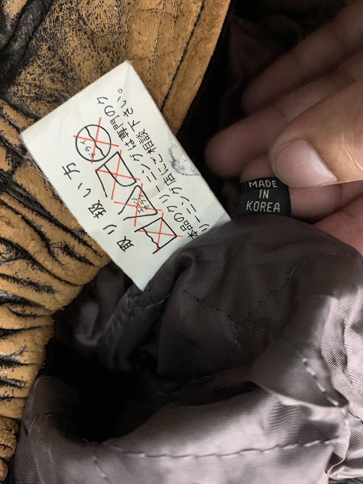 Japanese Brand Vintage 80s A-2 Patina Leather Aviator Bomber Jacket Size US M / EU 48-50 / 2 - 8 Thumbnail