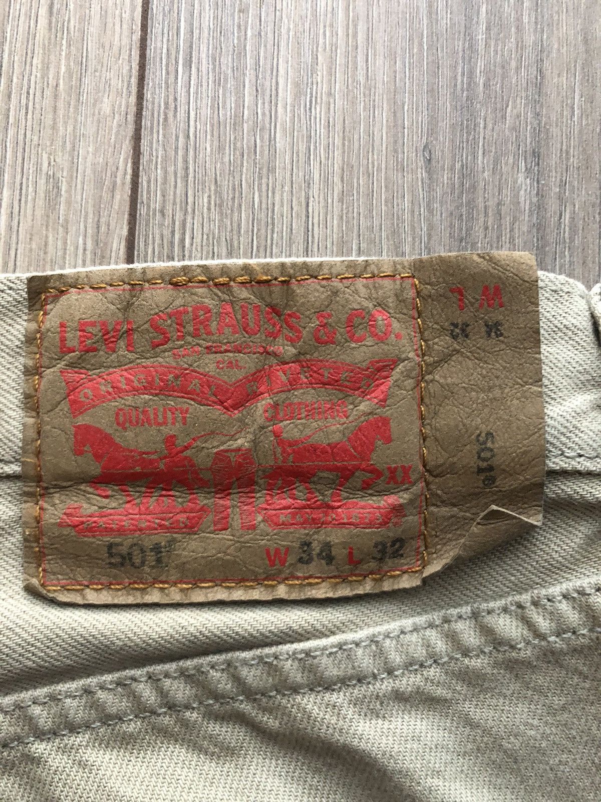 Levi's × Levi's Vintage Clothing × Vintage Stunning Vintage Classic Levis Strauss 510 denim jeans 👖 Size US 32 / EU 48 - 10 Thumbnail