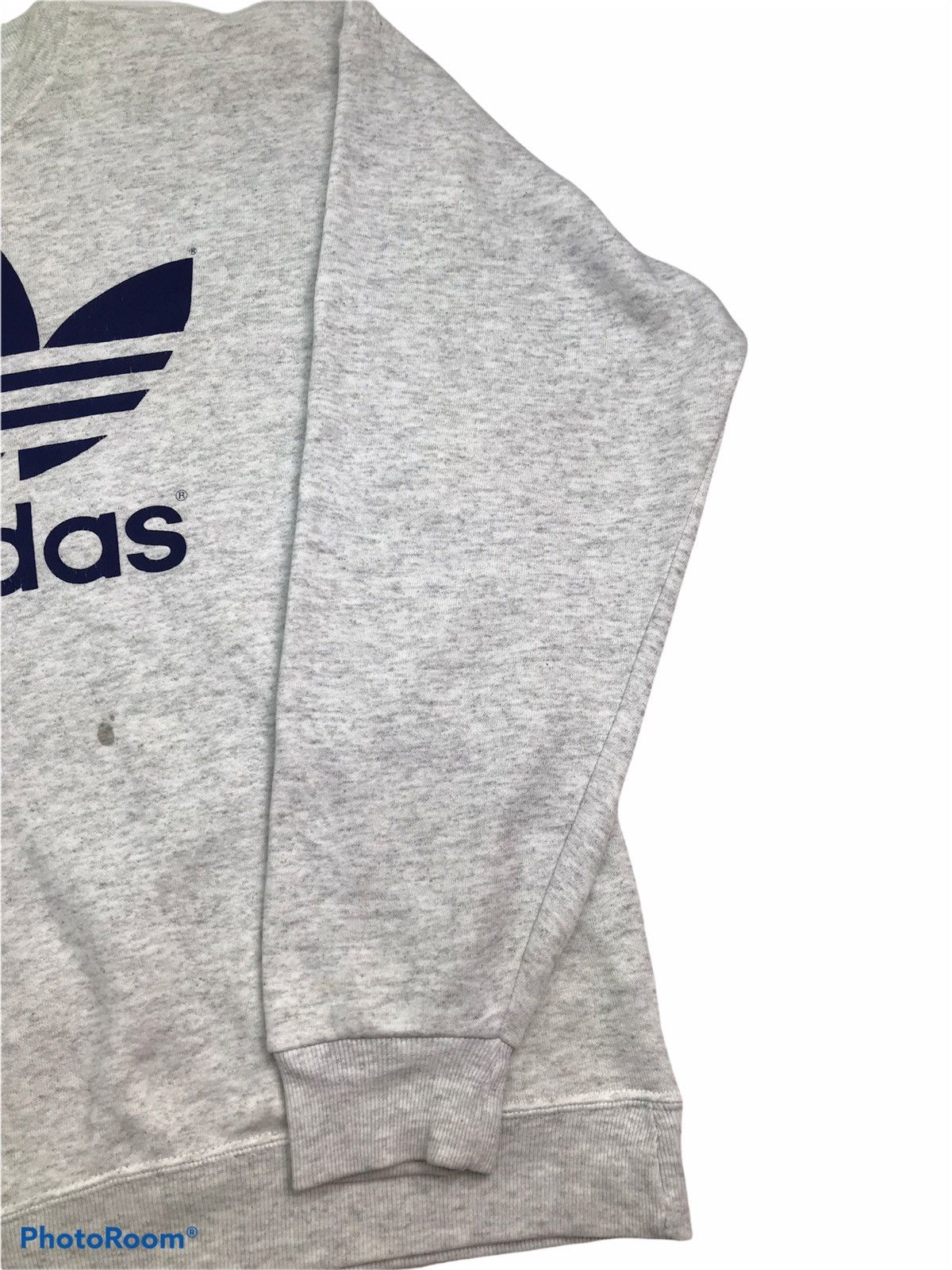 Adidas Vtg 90s Adidas Trefoil biglogo crewneck Sweat Size US L / EU 52-54 / 3 - 2 Thumbnail