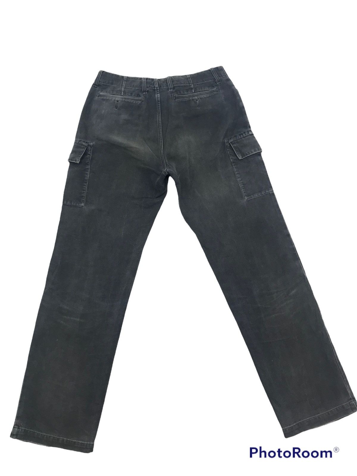 Japanese Brand Blanc Bleu Marine cargo Multipocket denim pants Size US 29 - 2 Thumbnail