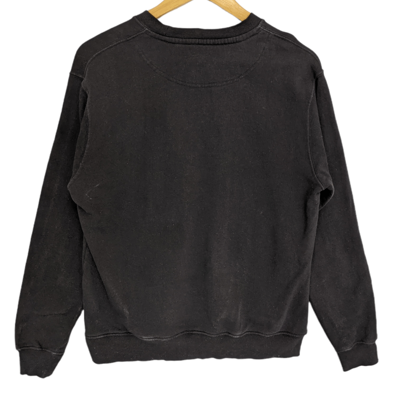 Converse CONVERSE Black Plain Jumper Sweatshirt Size L / US 10 / IT 46 - 6 Thumbnail
