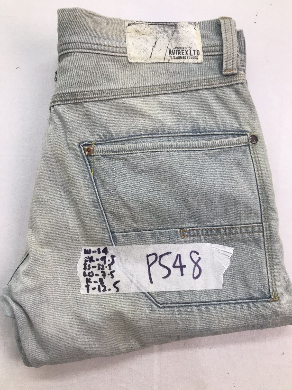 Avirex Avirex multipocket bush denim pants Size US 34 / EU 50 - 25 Thumbnail