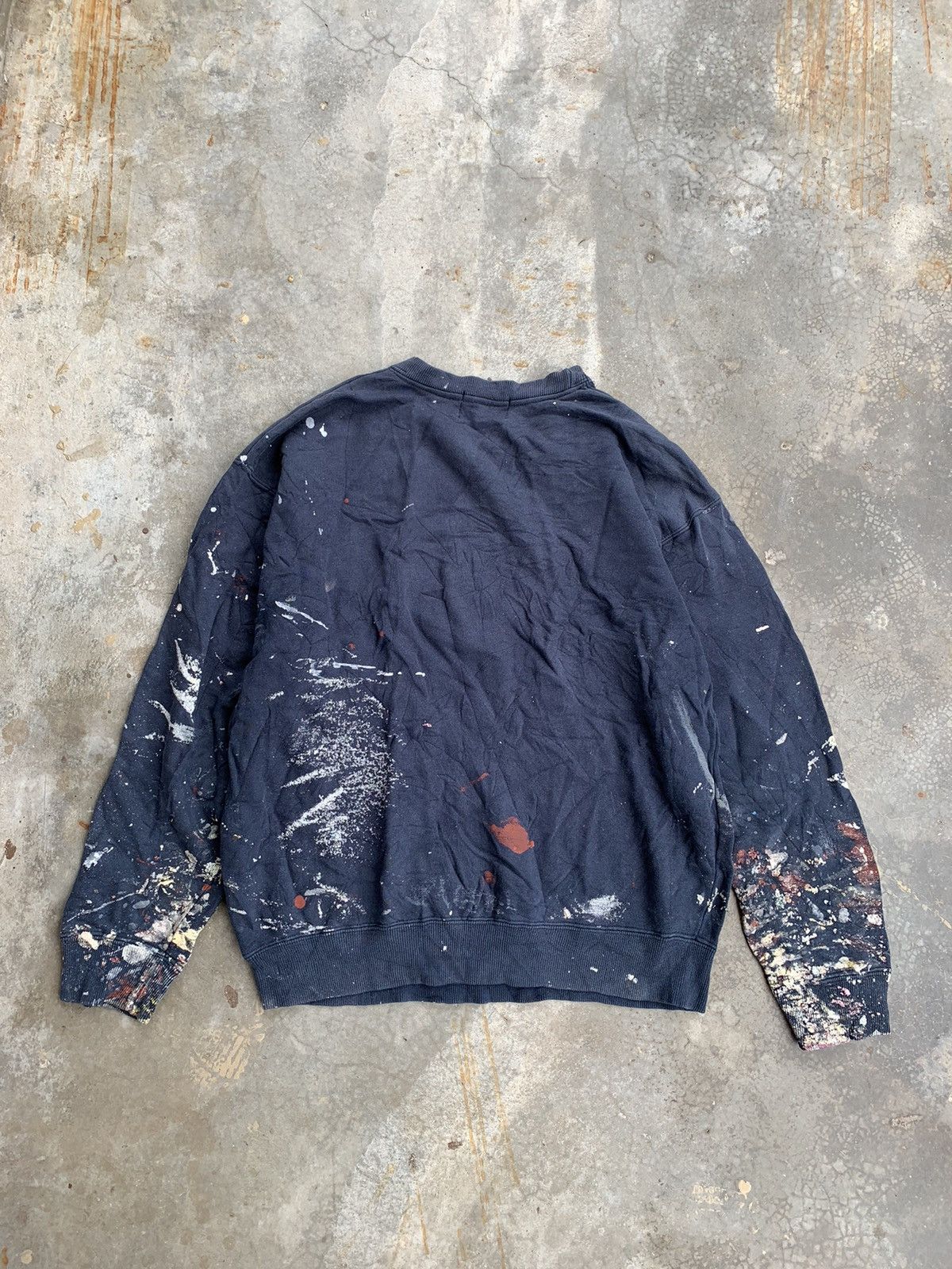 Vintage Vintage First Down Painter Sweatshirt Size US M / EU 48-50 / 2 - 2 Thumbnail