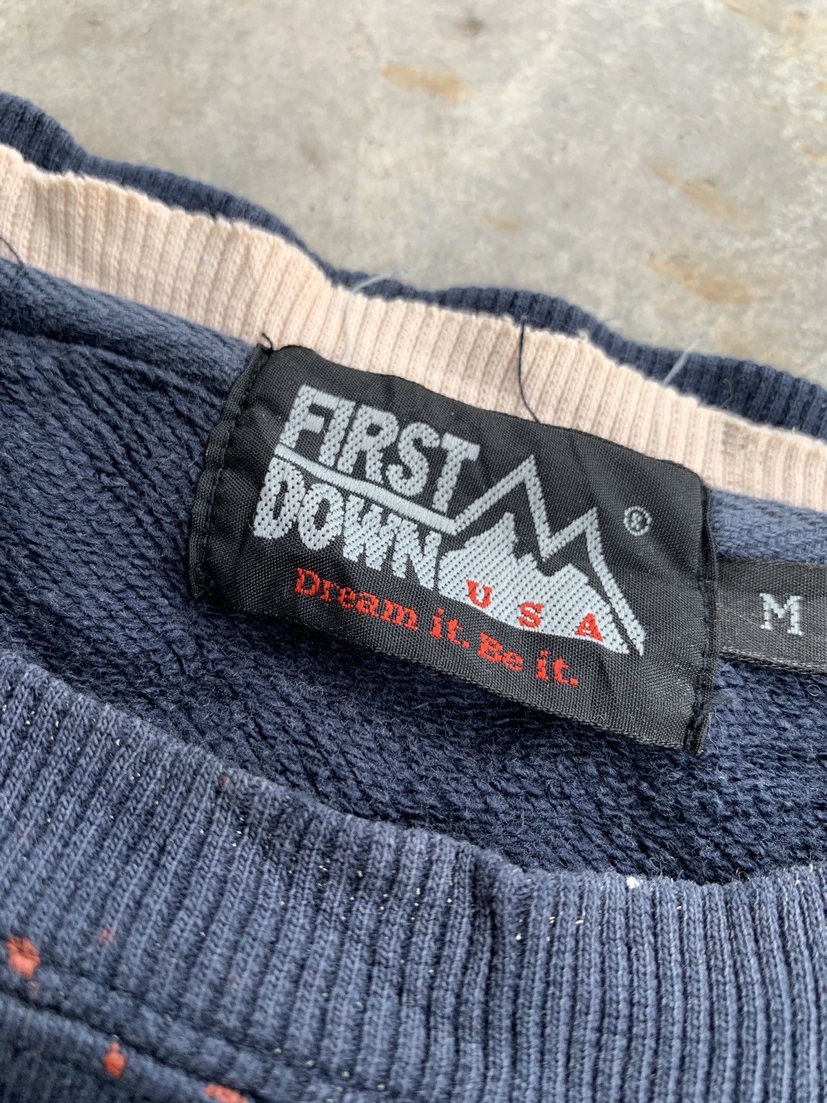 Vintage Vintage First Down Painter Sweatshirt Size US M / EU 48-50 / 2 - 5 Thumbnail