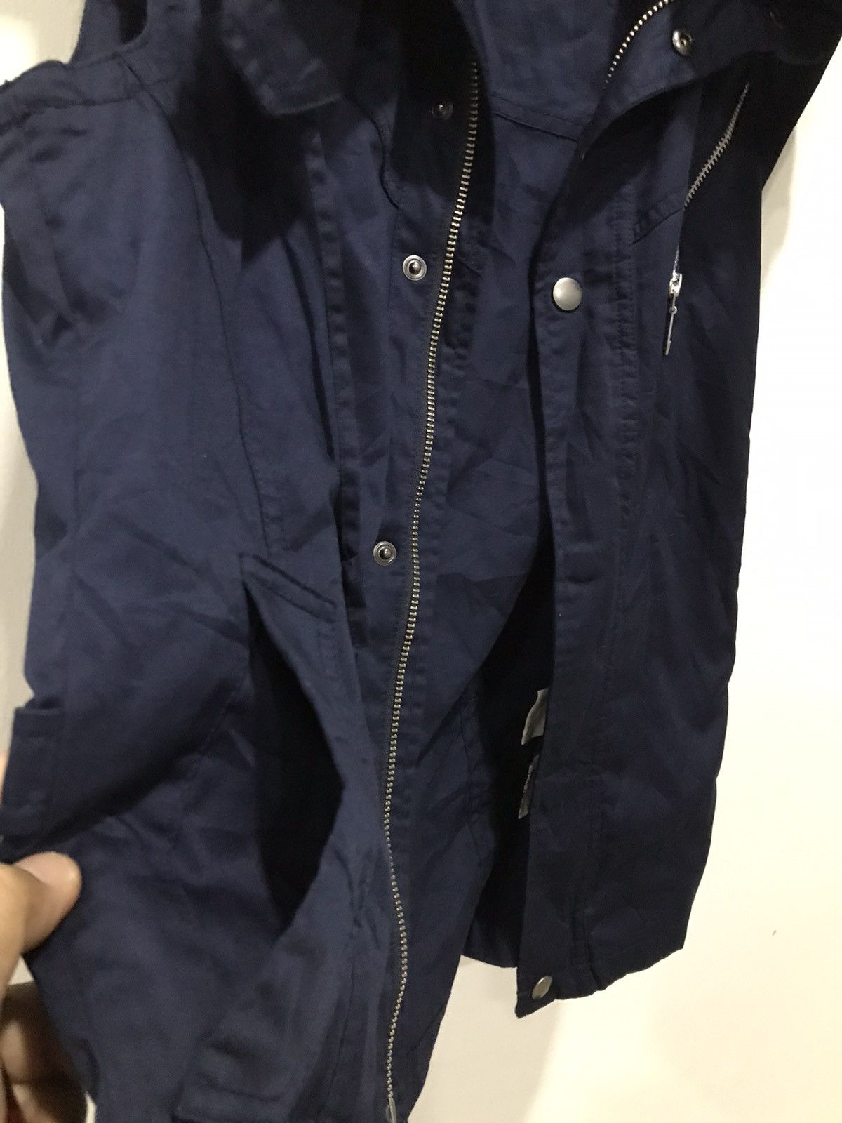 Michel Klein Michel Klein PUNK STYLE HOODED SLEEVELESS VEST Size US M / EU 48-50 / 2 - 21 Thumbnail
