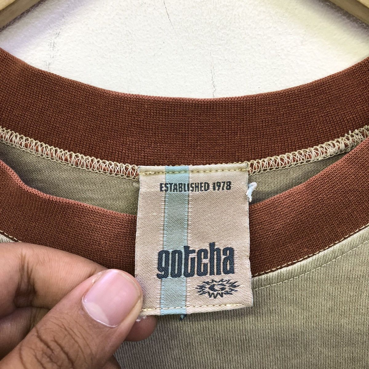 Gotcha Gotcha Vintage Spellout Surfing Tshirt Size US L / EU 52-54 / 3 - 11 Thumbnail