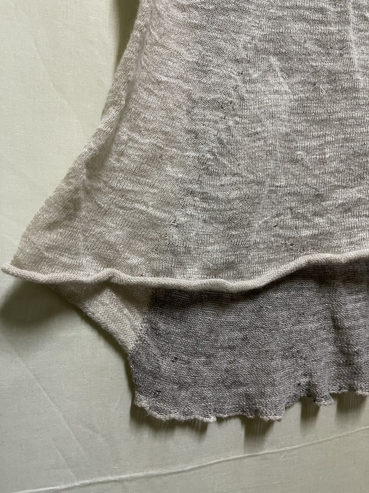 Issey Miyake × Japanese Brand Plantation Mesh Top Japan Size M / US 6-8 / IT 42-44 - 3 Thumbnail