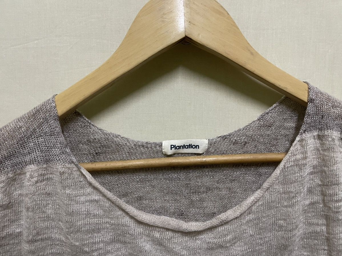 Issey Miyake × Japanese Brand Plantation Mesh Top Japan Size M / US 6-8 / IT 42-44 - 7 Thumbnail