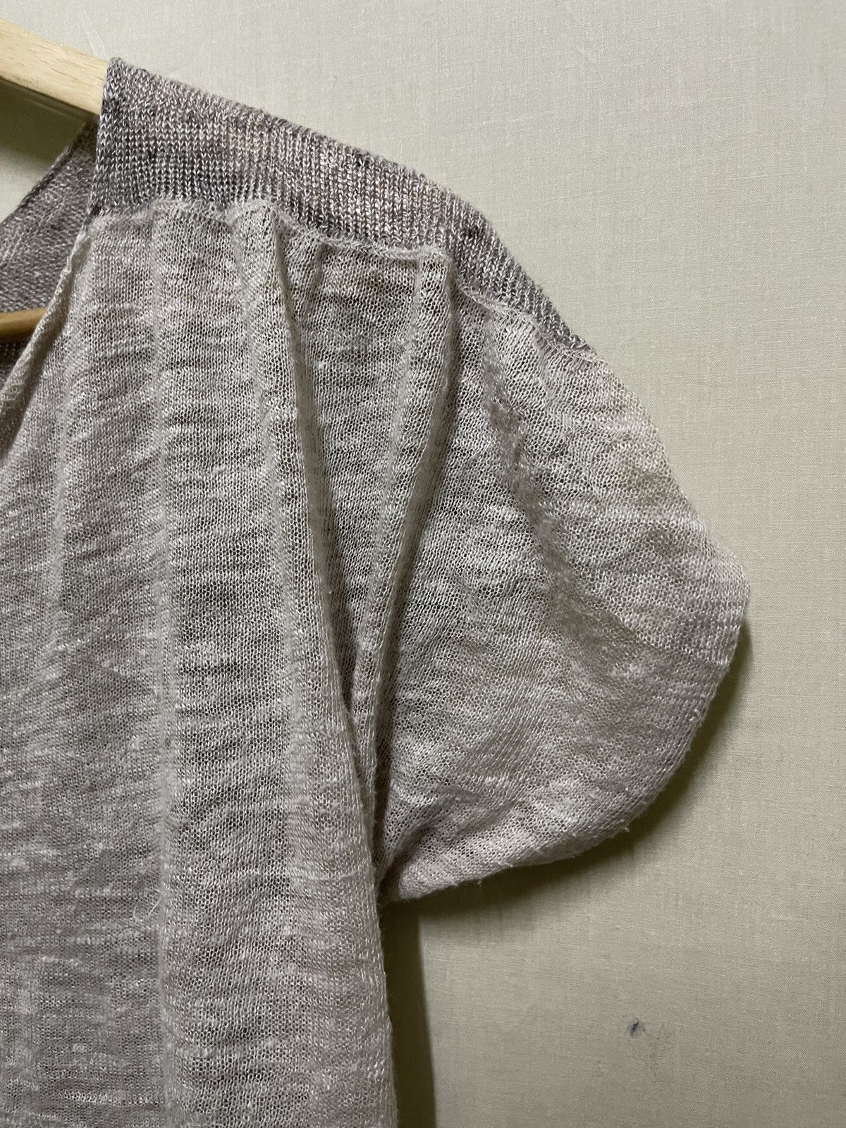 Issey Miyake × Japanese Brand Plantation Mesh Top Japan Size M / US 6-8 / IT 42-44 - 8 Thumbnail