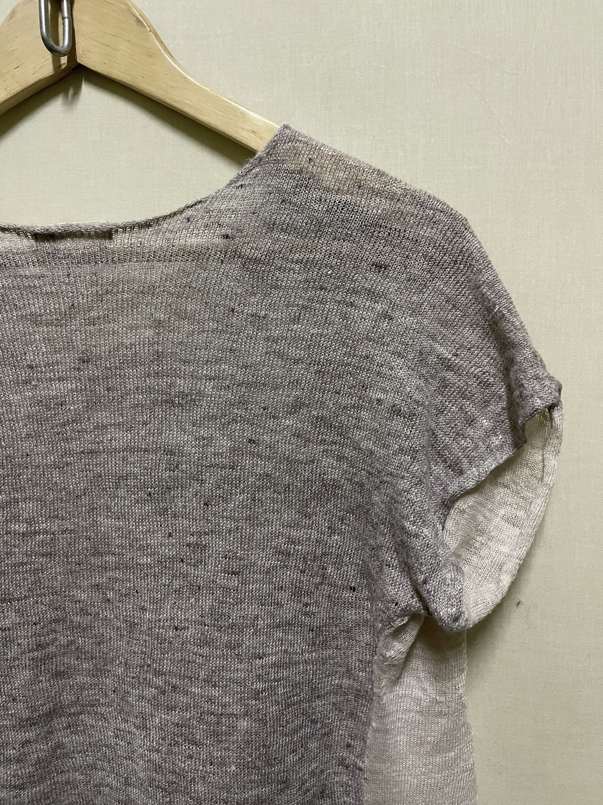 Issey Miyake × Japanese Brand Plantation Mesh Top Japan Size M / US 6-8 / IT 42-44 - 13 Thumbnail