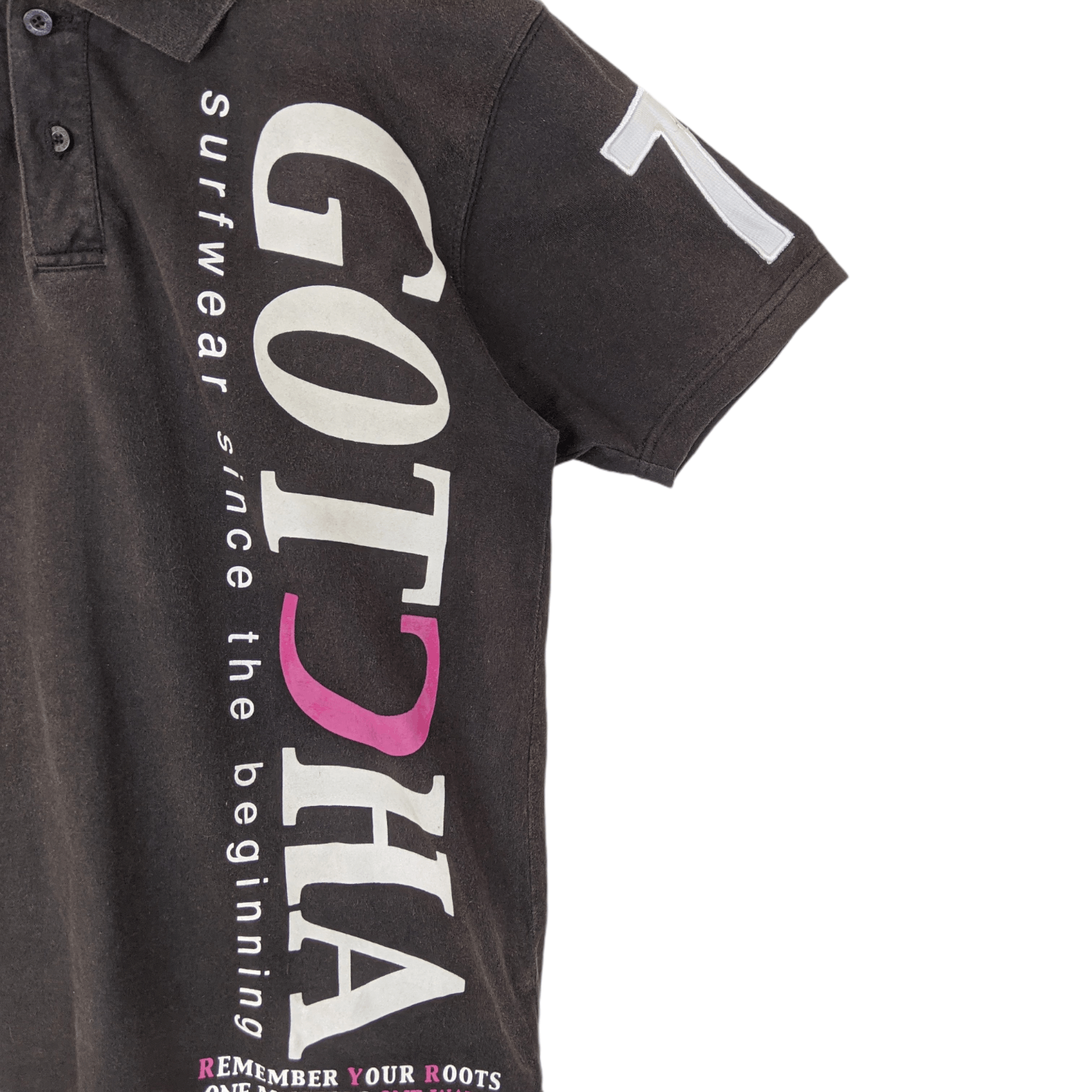 Gotcha GOTCHA Big Logo Polo Shirt Size US L / EU 52-54 / 3 - 4 Thumbnail