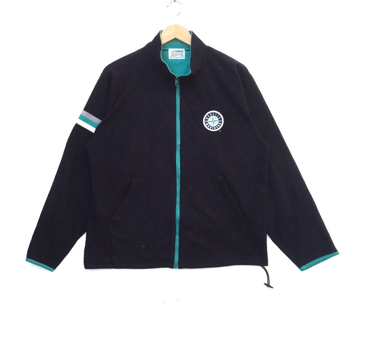 MLB Seattle Marines Big Logo Jacket Sweater | Spell Out | M Size US M / EU 48-50 / 2 - 1 Thumbnail