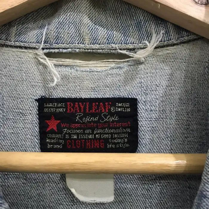 Japanese Brand Bayleaf Trucker Denim Jacket Size US M / EU 48-50 / 2 - 5 Thumbnail