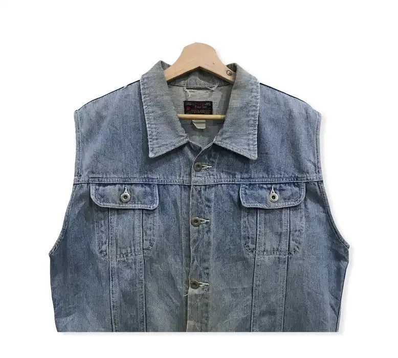 Japanese Brand Bayleaf Trucker Denim Jacket Size US M / EU 48-50 / 2 - 2 Thumbnail