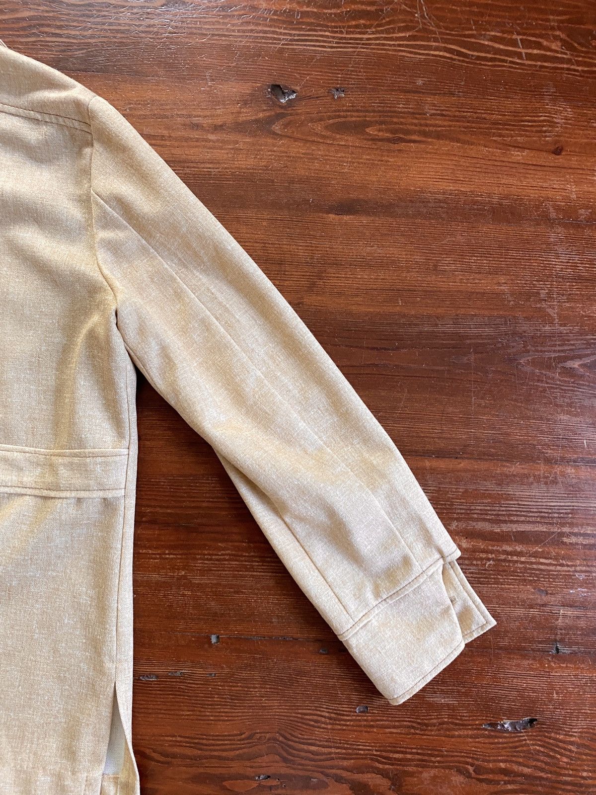 Donegal Tweed Vintage 50’s Donegal Light Beige Button Up Shirt Jacket Size US L / EU 52-54 / 3 - 8 Thumbnail