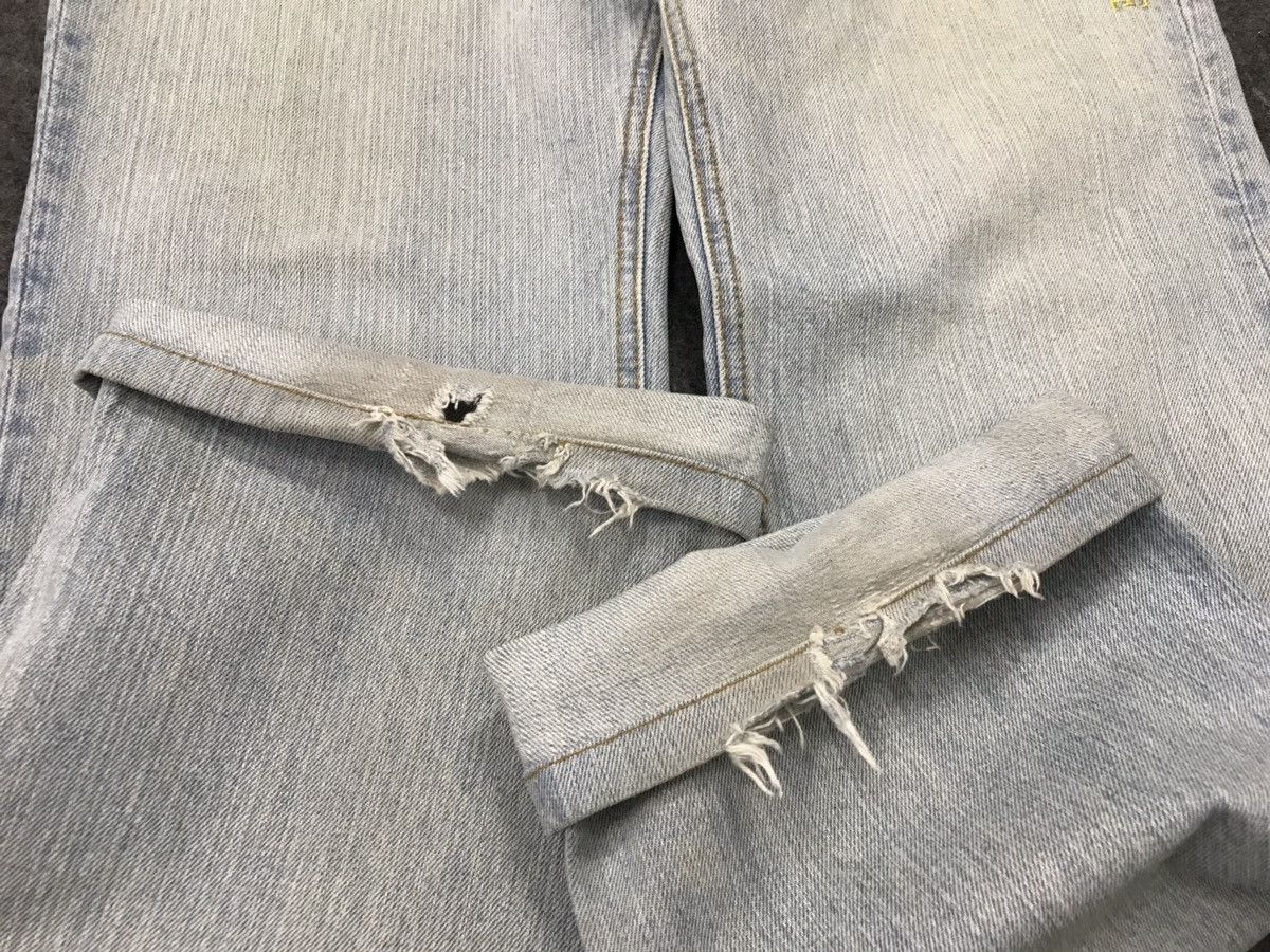 Japanese Brand × Vintage Gotcha Surf Faded Denim Jeans Closed Back Pockets Size US 33 - 21 Thumbnail
