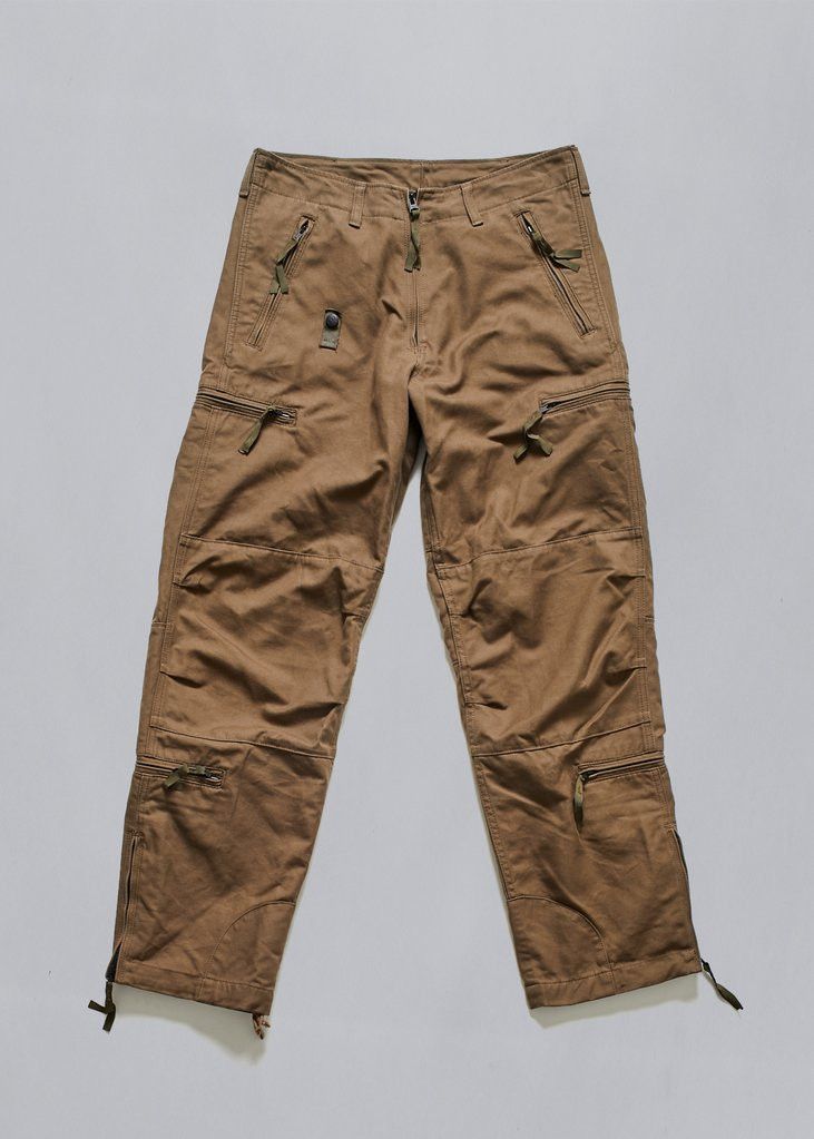 image of General Research Tactical Cargo Pants Style 1226 2003 - Large in Brown, Men's (Size 33)