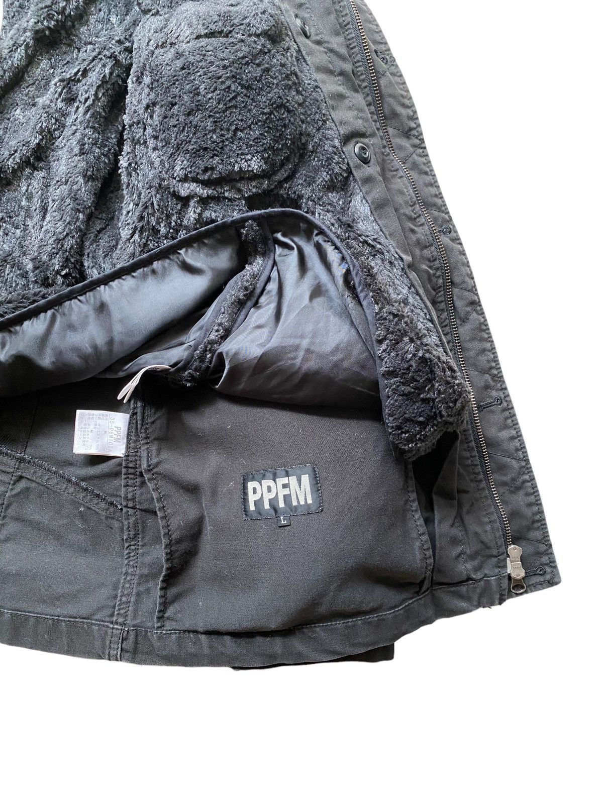 PPFM PPFM Military bondage punk Faux Fur Jacket + Miharayasuhiro Size US L / EU 52-54 / 3 - 19 Thumbnail