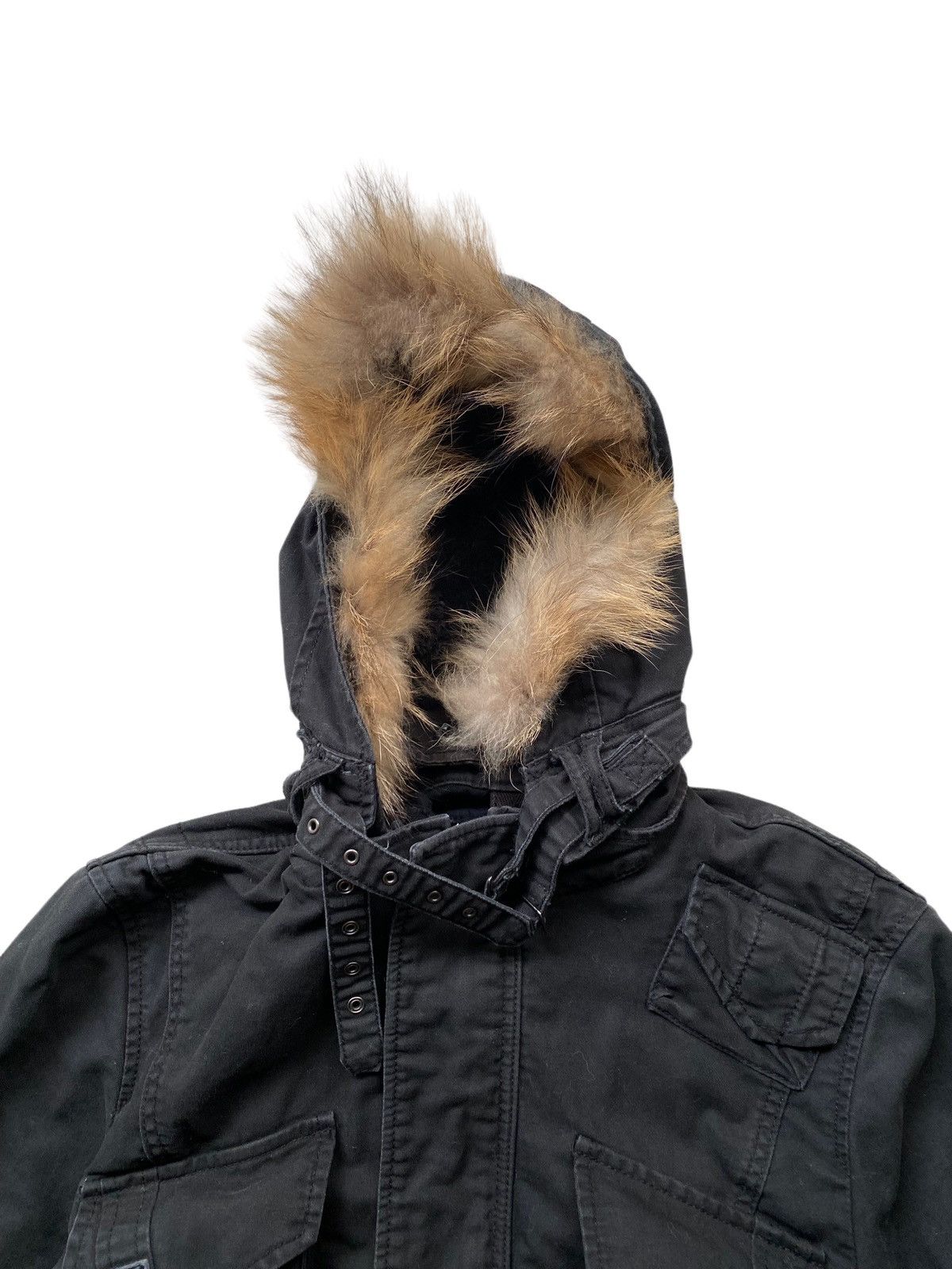 PPFM PPFM Military bondage punk Faux Fur Jacket + Miharayasuhiro Size US L / EU 52-54 / 3 - 14 Thumbnail