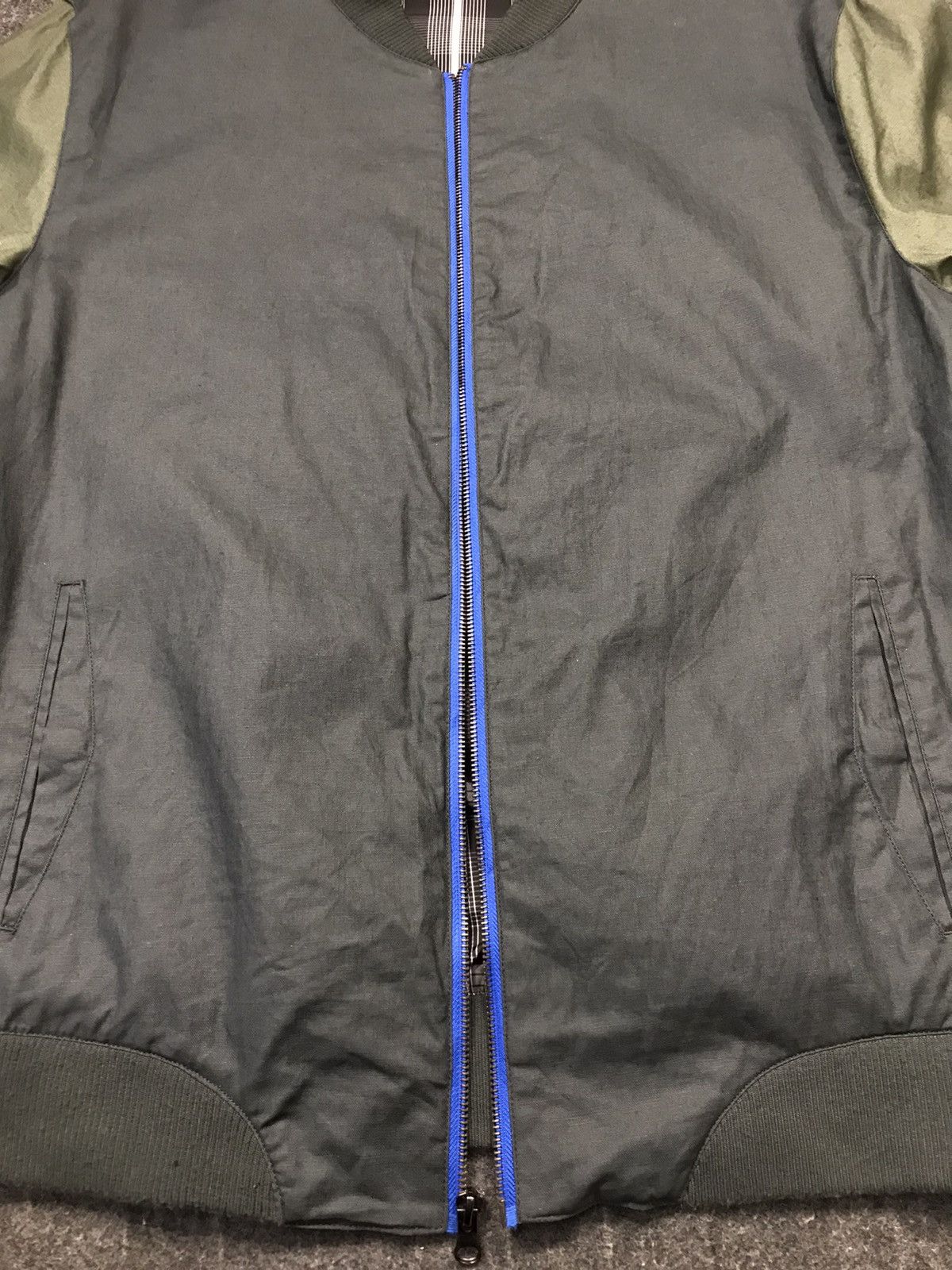 Japanese Brand Five Four Jacket Bomber Two Tones Colour Style Size US L / EU 52-54 / 3 - 8 Thumbnail
