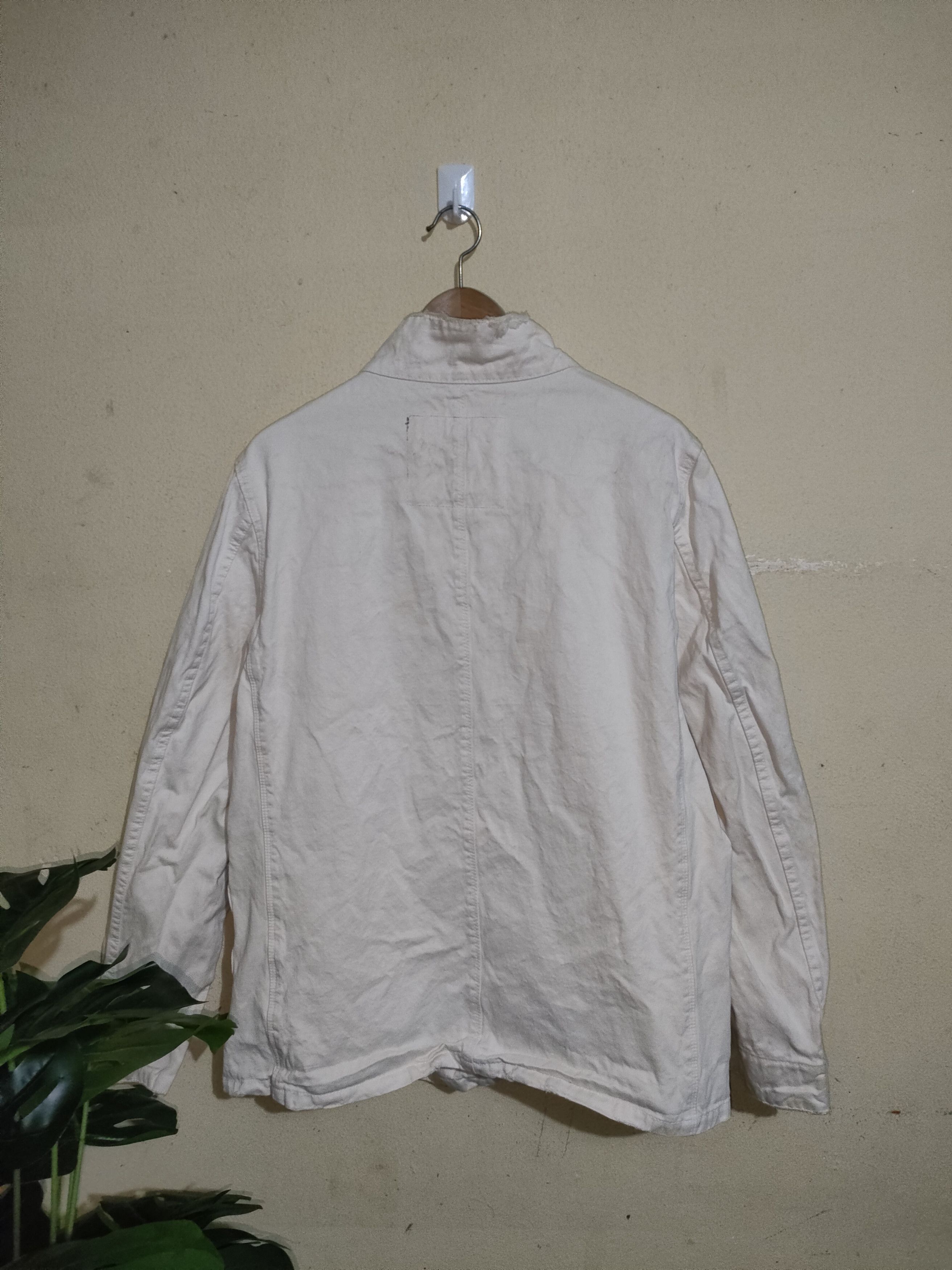 Japanese Brand × Journal Standard Journal Standard Distressed Chore Jacket Size US L / EU 52-54 / 3 - 4 Thumbnail