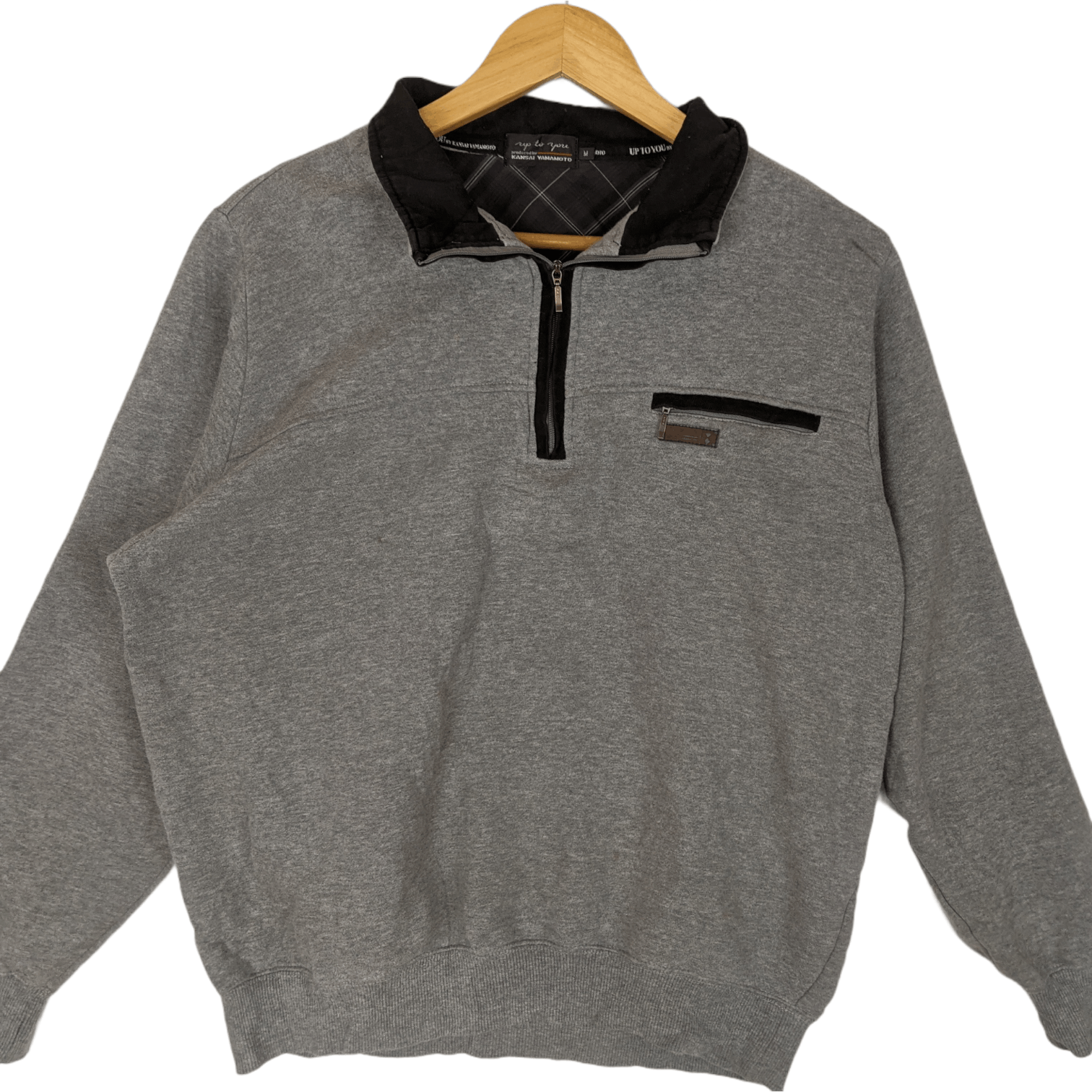 Japanese Brand KANSAI YAMAMOTO Up To You Japan Sweatshirt Size US M / EU 48-50 / 2 - 2 Thumbnail