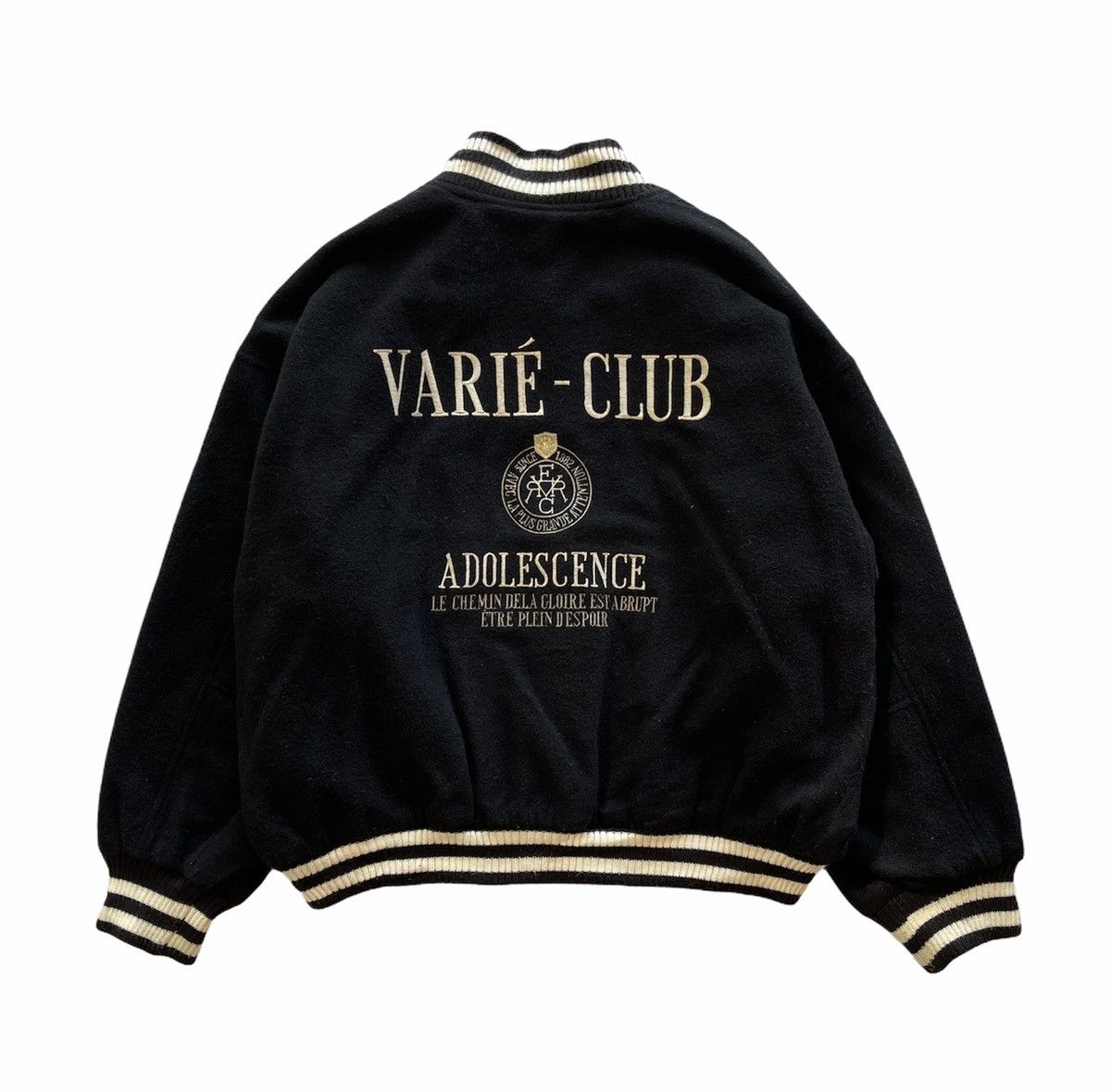 Japanese Brand VINTAGE JAPANESE BRAND VARIE HONNETETE WOOL VARSITY Size US XL / EU 56 / 4 - 3 Thumbnail