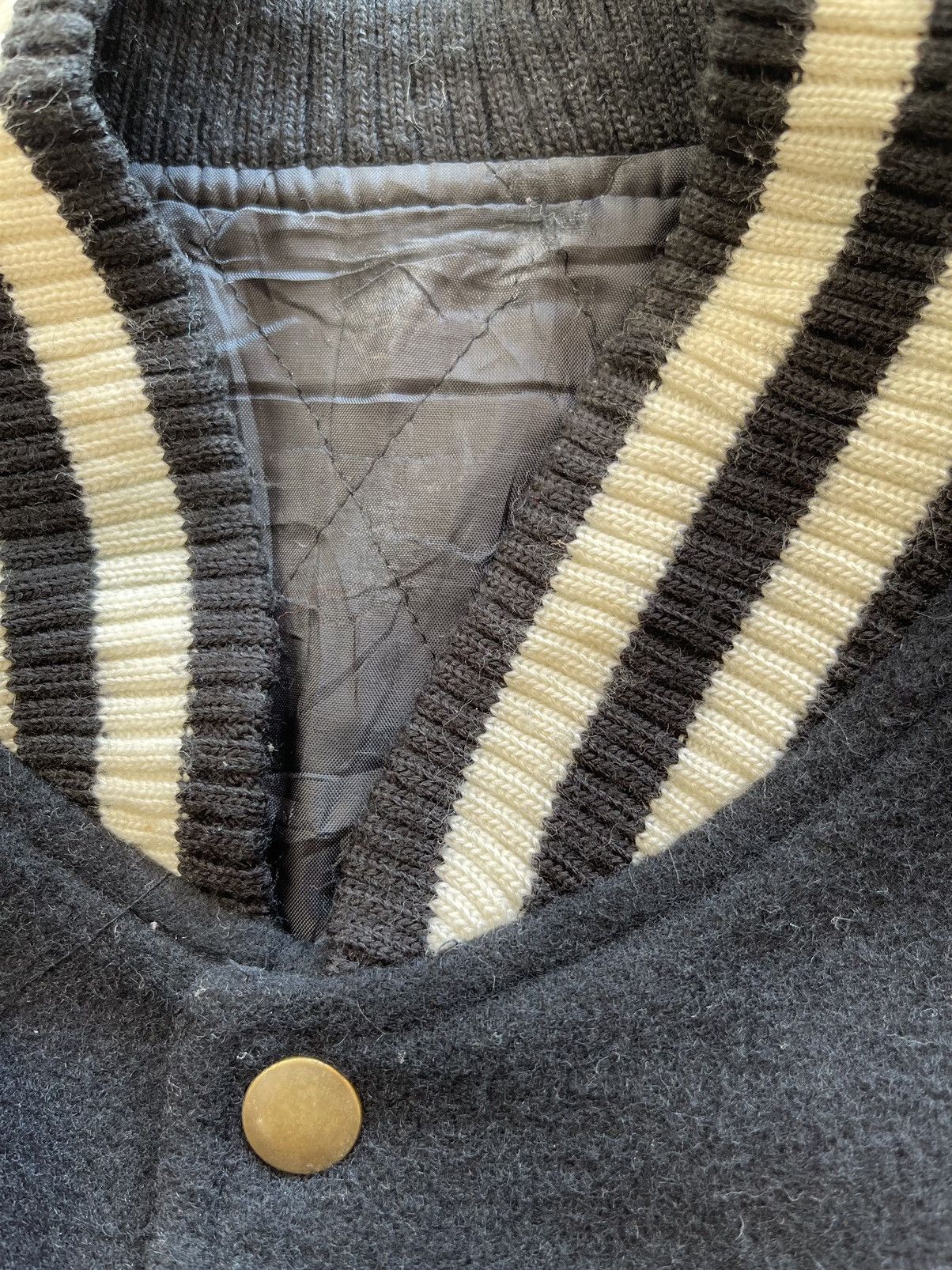 Japanese Brand VINTAGE JAPANESE BRAND VARIE HONNETETE WOOL VARSITY Size US XL / EU 56 / 4 - 12 Thumbnail