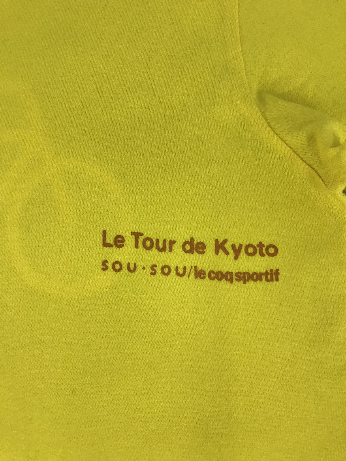 Japanese Brand × Le Coq Sportif × SOU SOU Sou-Sou Le Coq Sportif Le Tour De Kyoto Long Sleeve Tee Size US S / EU 44-46 / 1 - 9 Thumbnail