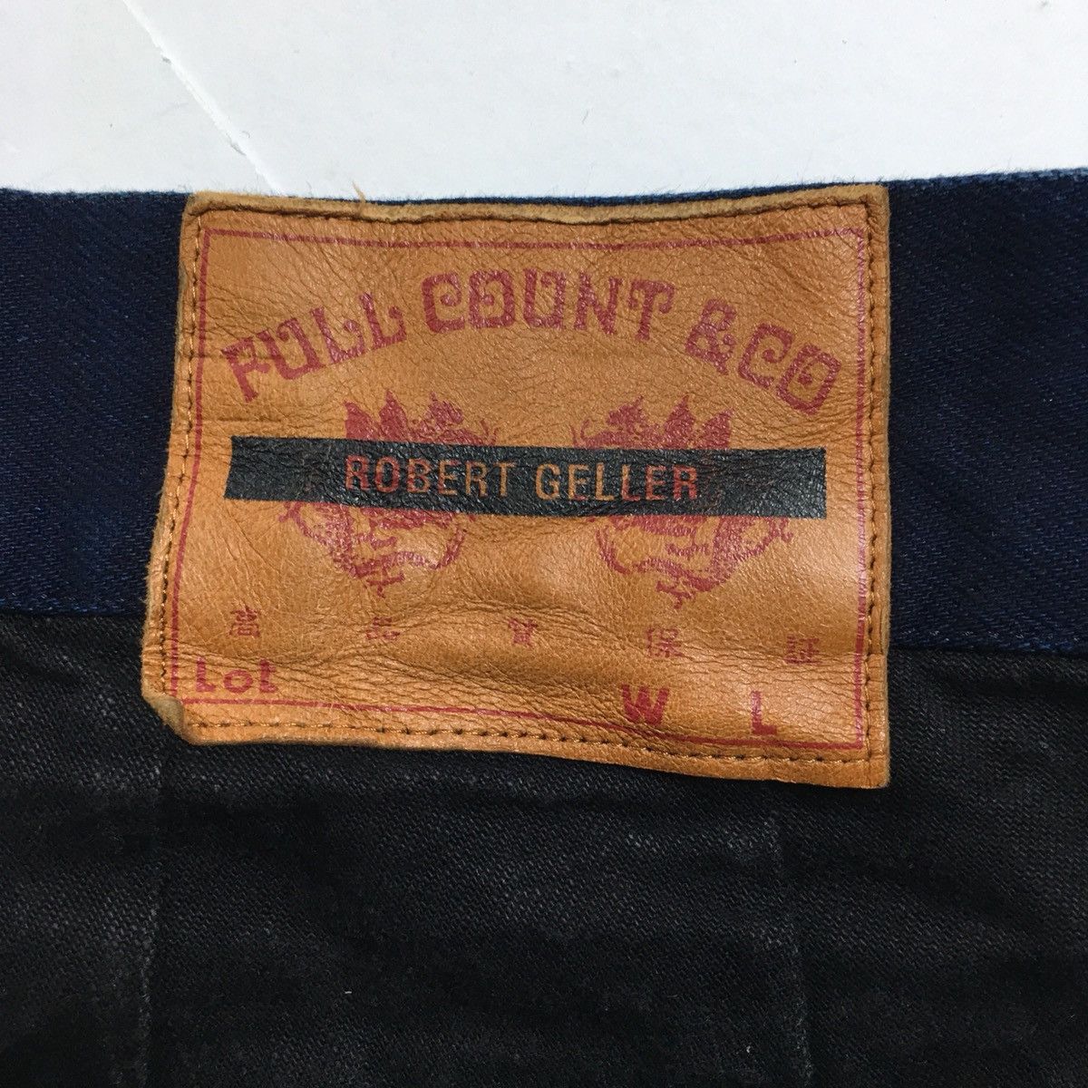 Full Count & Co. Rare! Full Count Denim X Robert Geller Rebuild Style Denim Size US 31 - 12 Thumbnail