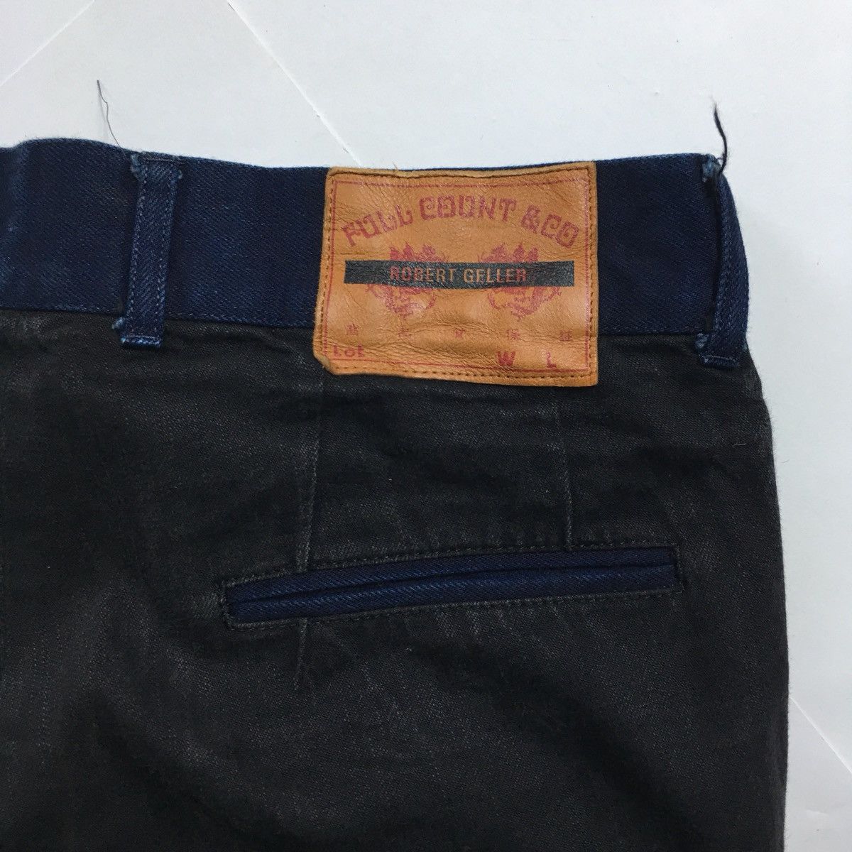 Full Count & Co. Rare! Full Count Denim X Robert Geller Rebuild Style Denim Size US 31 - 7 Thumbnail