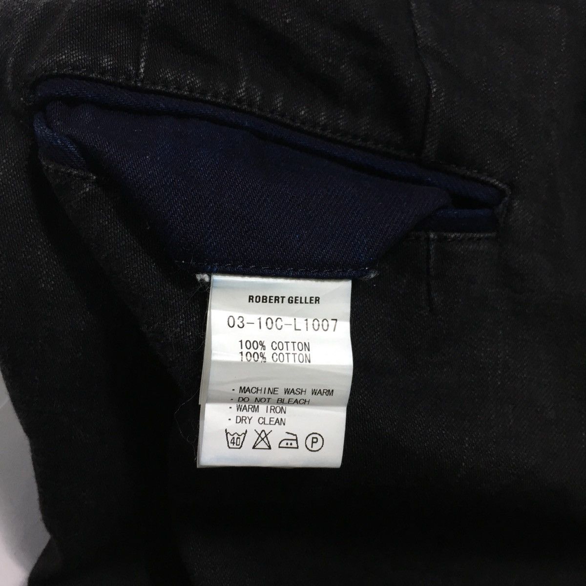 Full Count & Co. Rare! Full Count Denim X Robert Geller Rebuild Style Denim Size US 31 - 9 Thumbnail