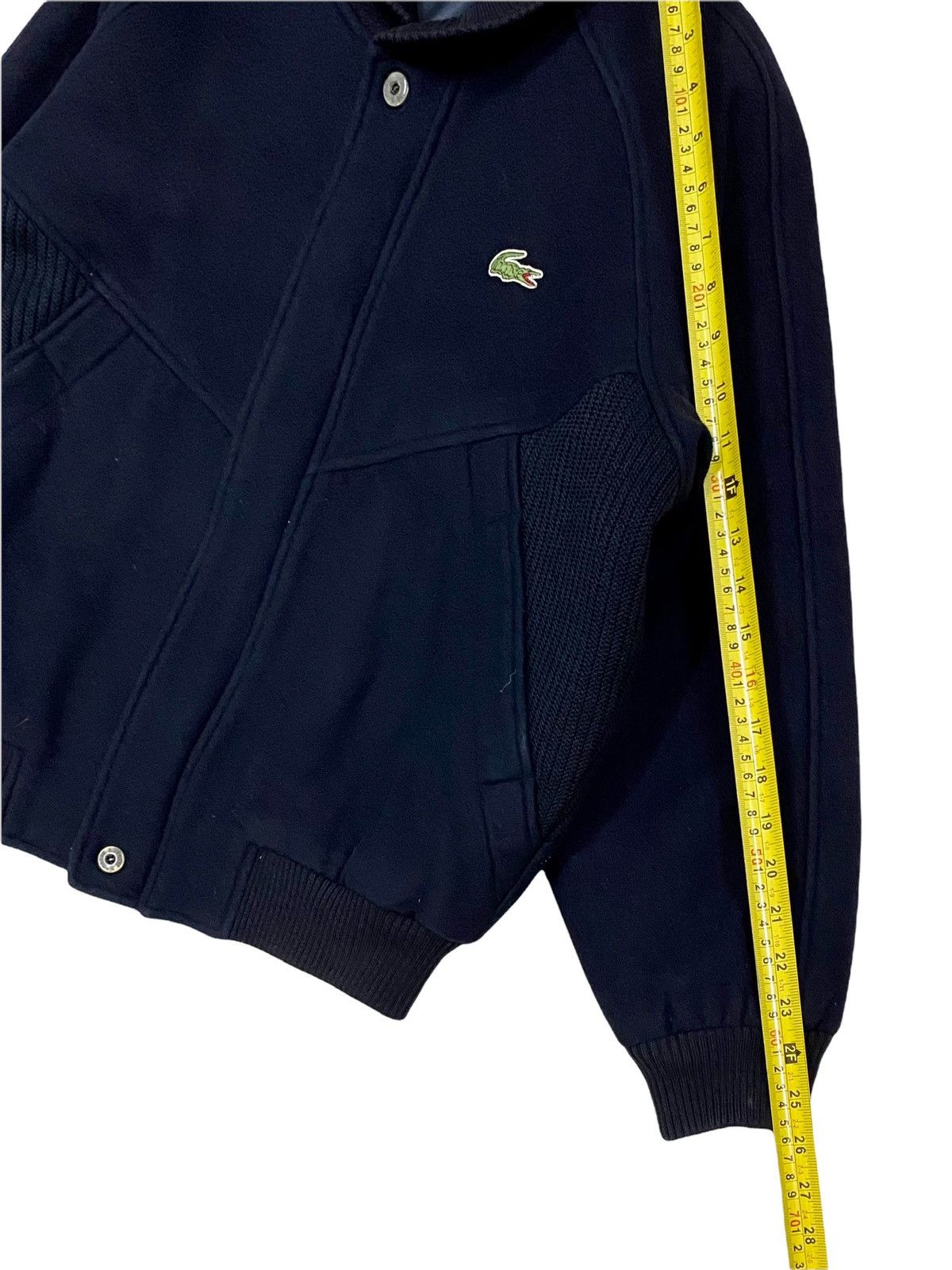 Lacoste × Other VINTAGE CHEMISE LACOSTE JACKET LINING MONOGRAM WOOL COLLARED Size US M / EU 48-50 / 2 - 21 Thumbnail