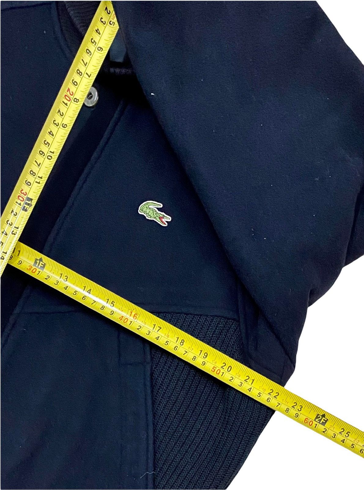 Lacoste × Other VINTAGE CHEMISE LACOSTE JACKET LINING MONOGRAM WOOL COLLARED Size US M / EU 48-50 / 2 - 22 Thumbnail
