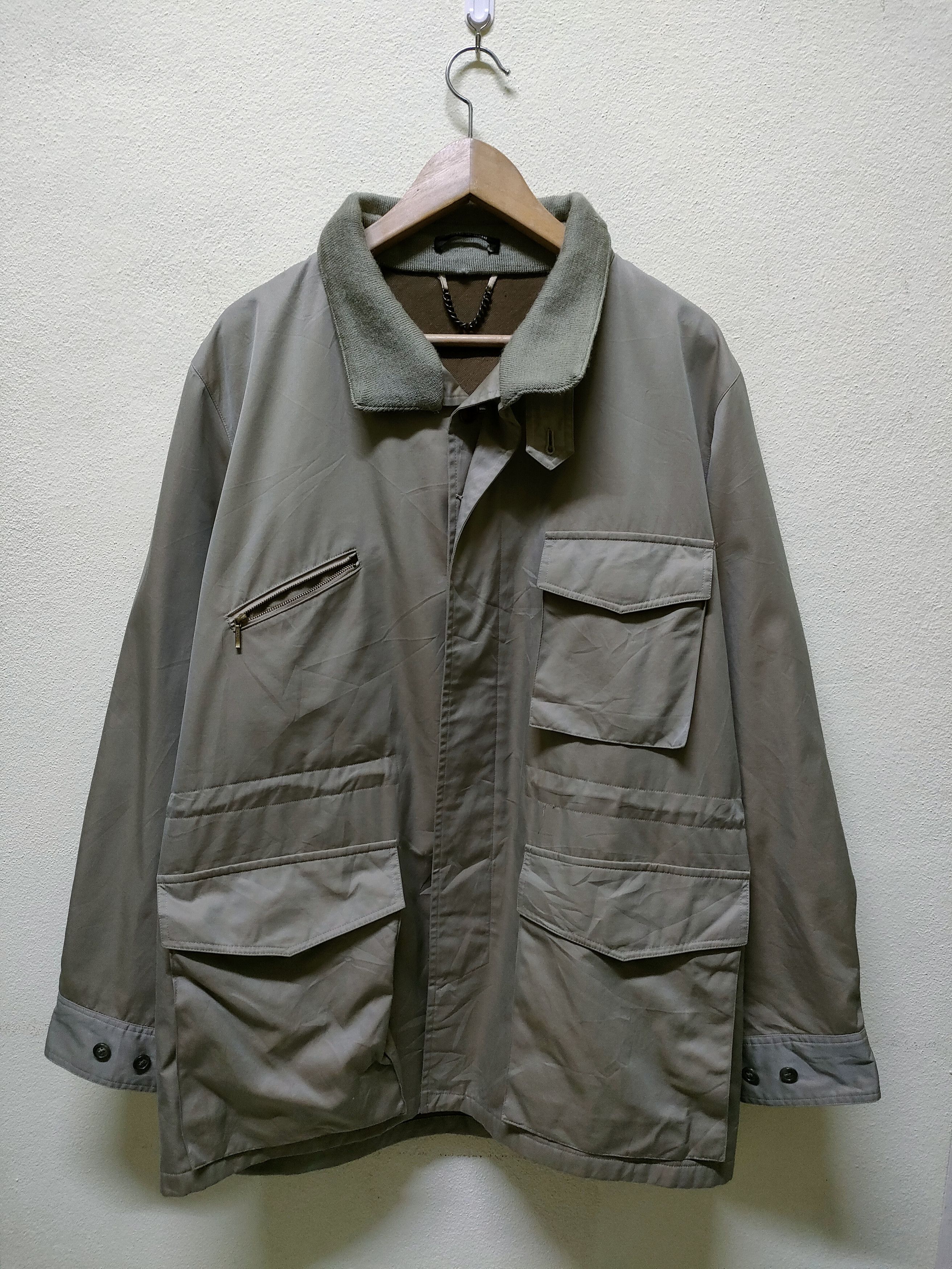 Japanese Brand × Other No Brand Made In Japan Long Jacket Size US L / EU 52-54 / 3 - 1 Thumbnail
