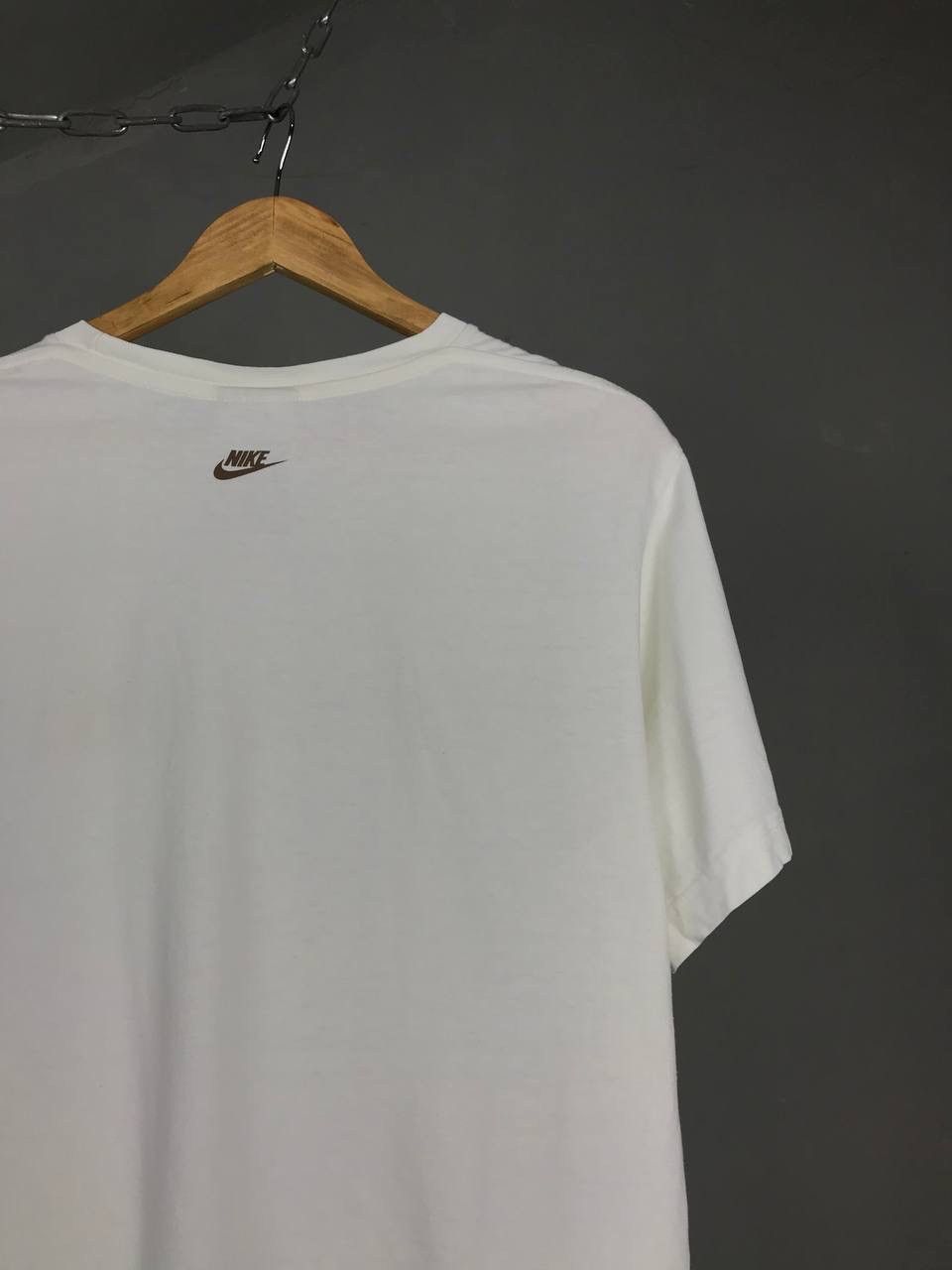 Nike × Vintage Nike swoosh streetwear vintage center logo tee Size US L / EU 52-54 / 3 - 6 Thumbnail