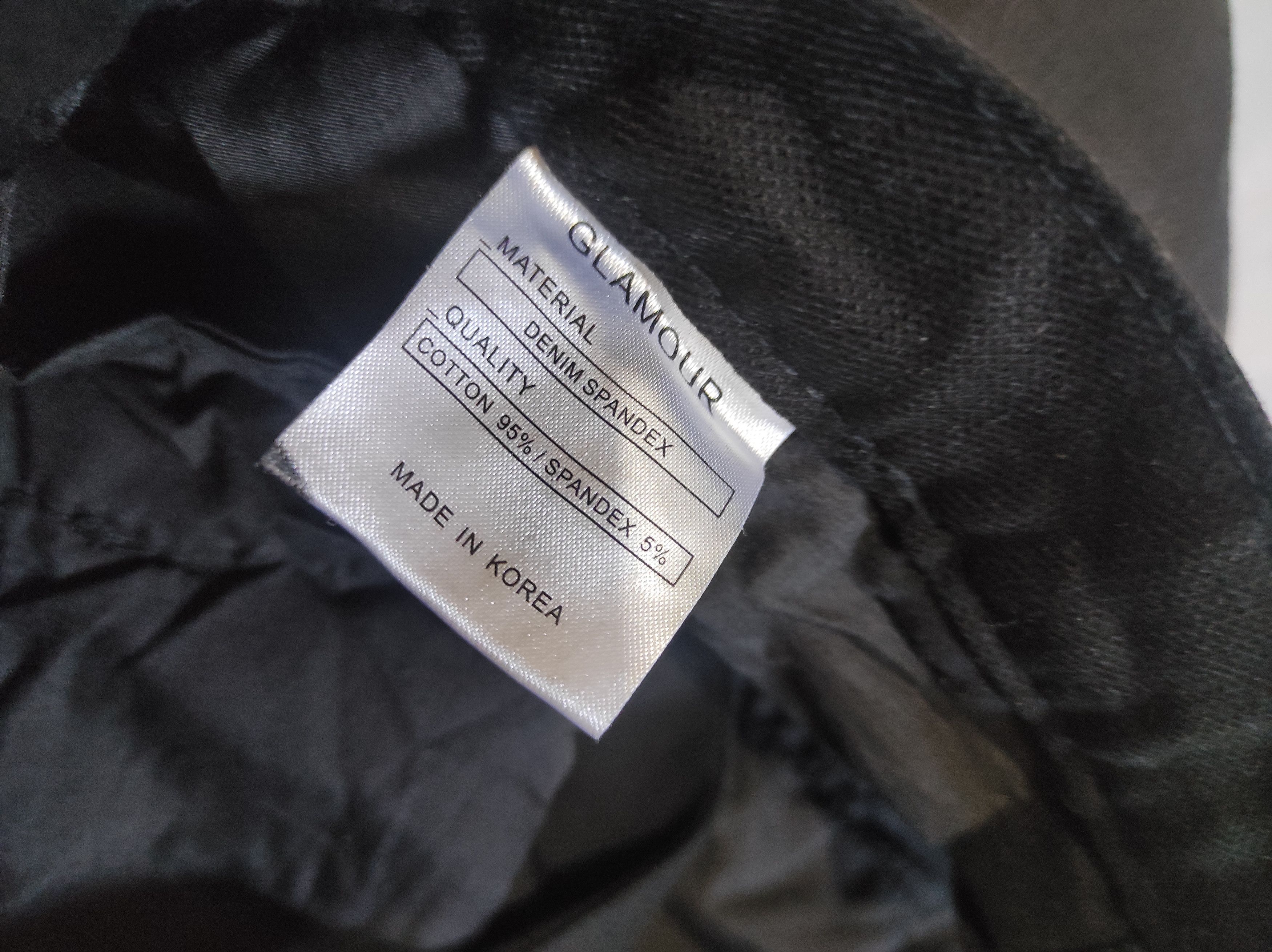 Other Beautiful Denim Cargo Pants Spandex Black Coated Size US 30 / EU 46 - 14 Thumbnail