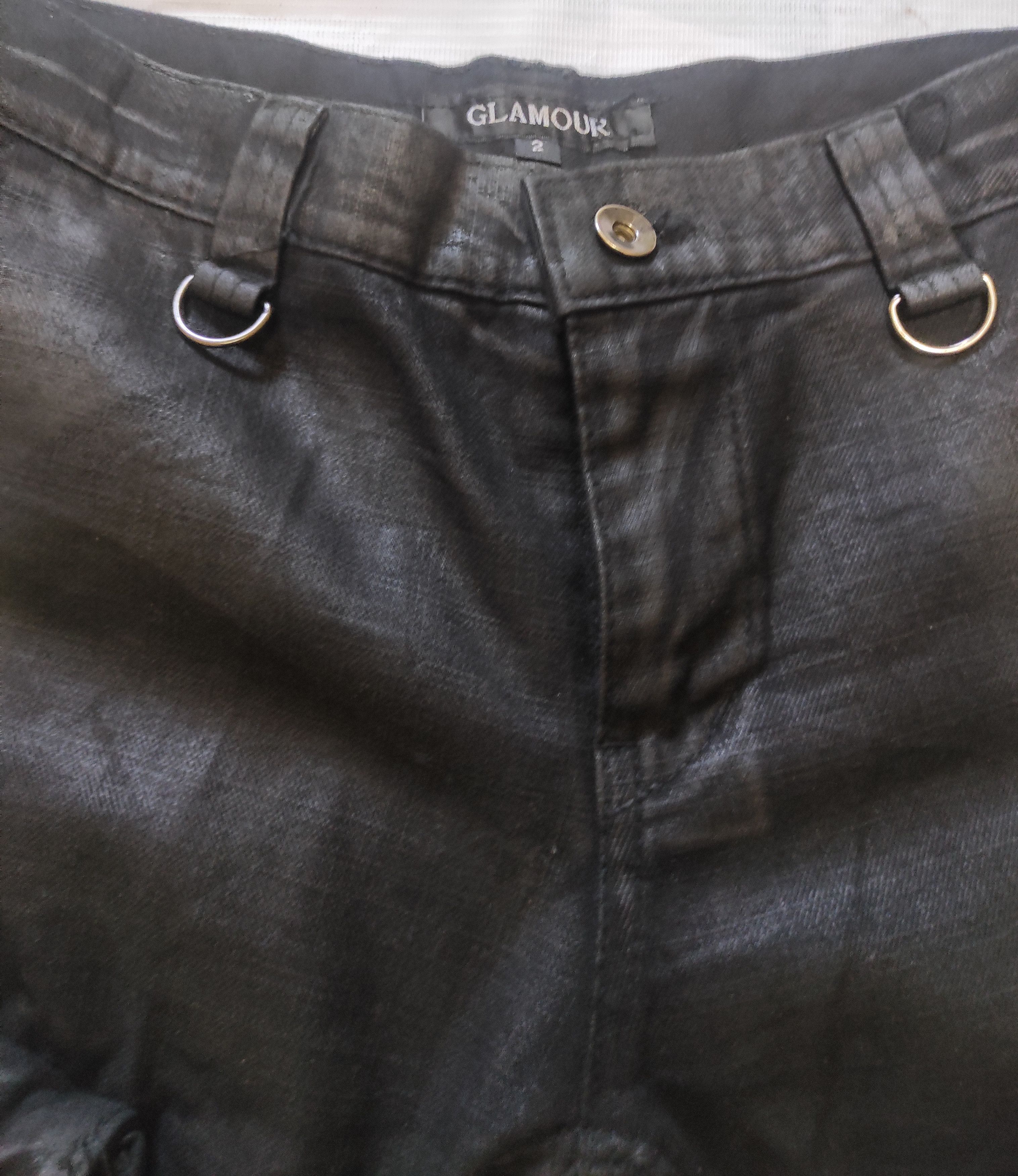 Other Beautiful Denim Cargo Pants Spandex Black Coated Size US 30 / EU 46 - 12 Thumbnail