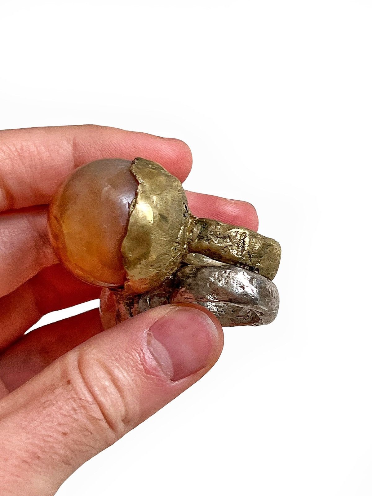 Rick Owens Early Hunrod by Christiane Billet Quartz Massive Ring Size ONE SIZE - 12 Thumbnail