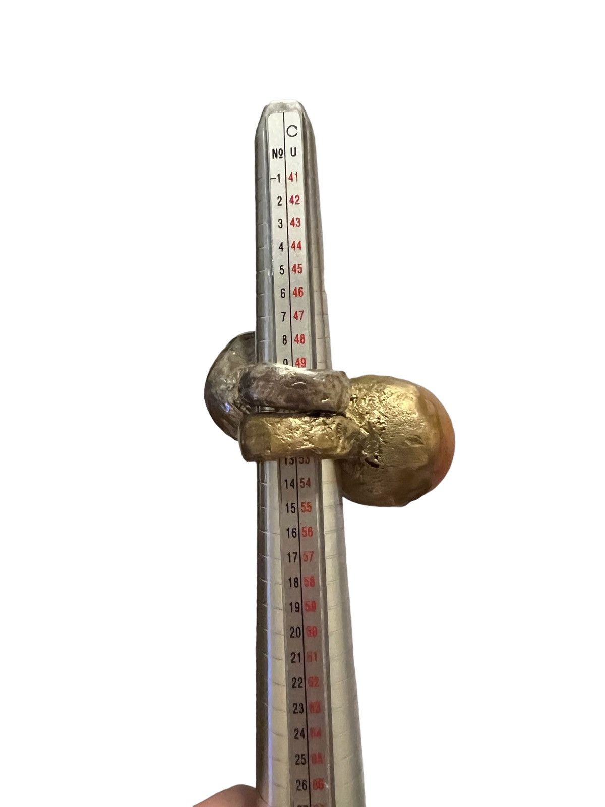 Rick Owens Early Hunrod by Christiane Billet Quartz Massive Ring Size ONE SIZE - 15 Thumbnail