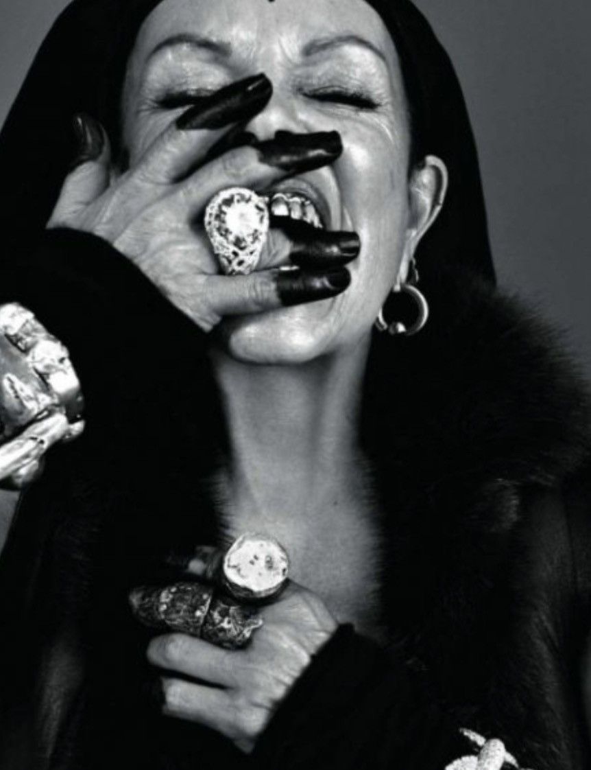 Rick Owens Early Hunrod by Christiane Billet Quartz Massive Ring Size ONE SIZE - 6 Thumbnail