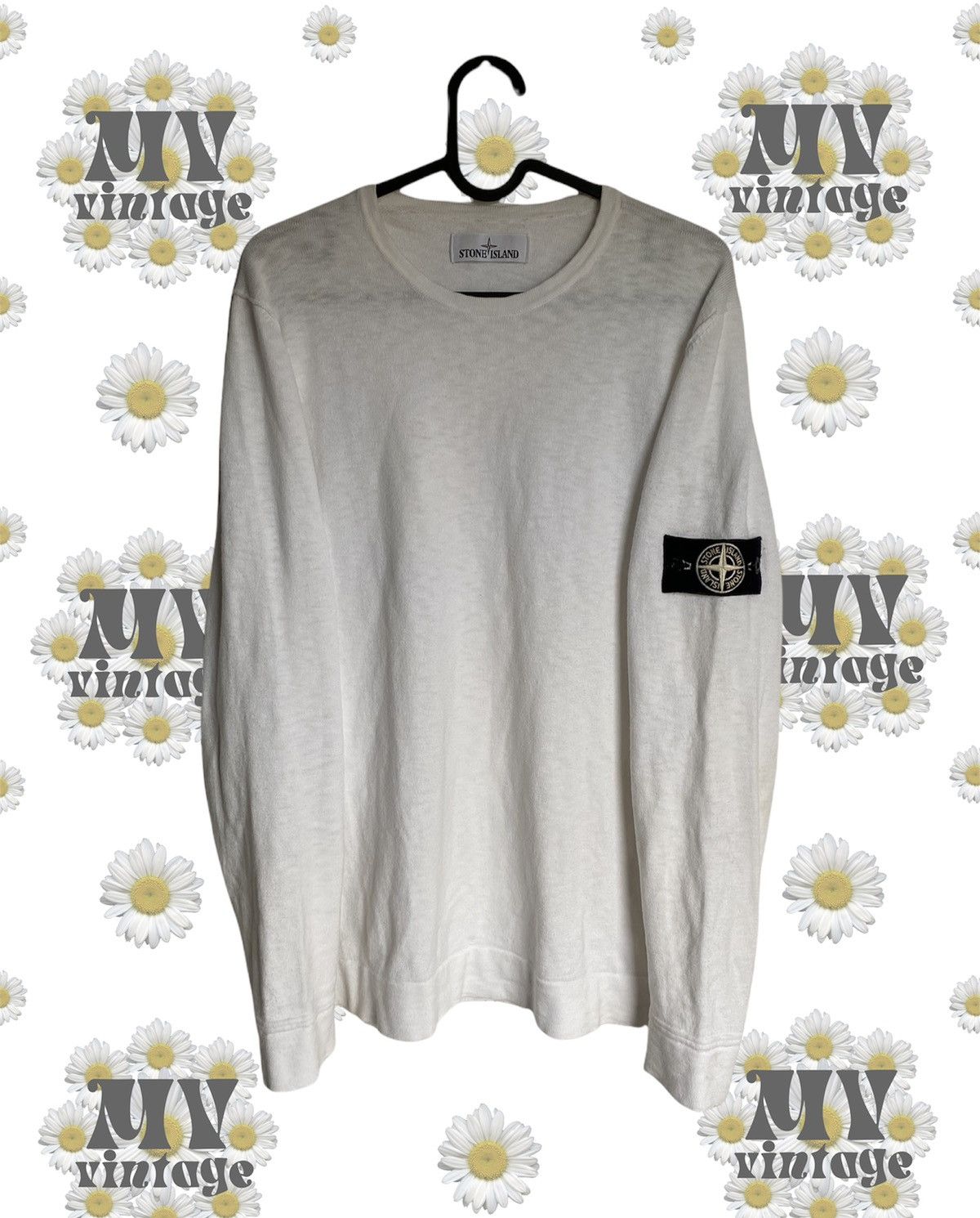 Stone Island × Vintage Stone Island Sweater Size US L / EU 52-54 / 3 - 1 Thumbnail