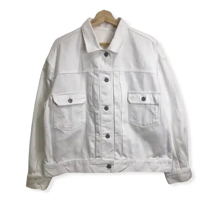 Japanese Brand Japanese Brand G.U Trucker Denim Jacket Size US L / EU 52-54 / 3 - 1 Thumbnail
