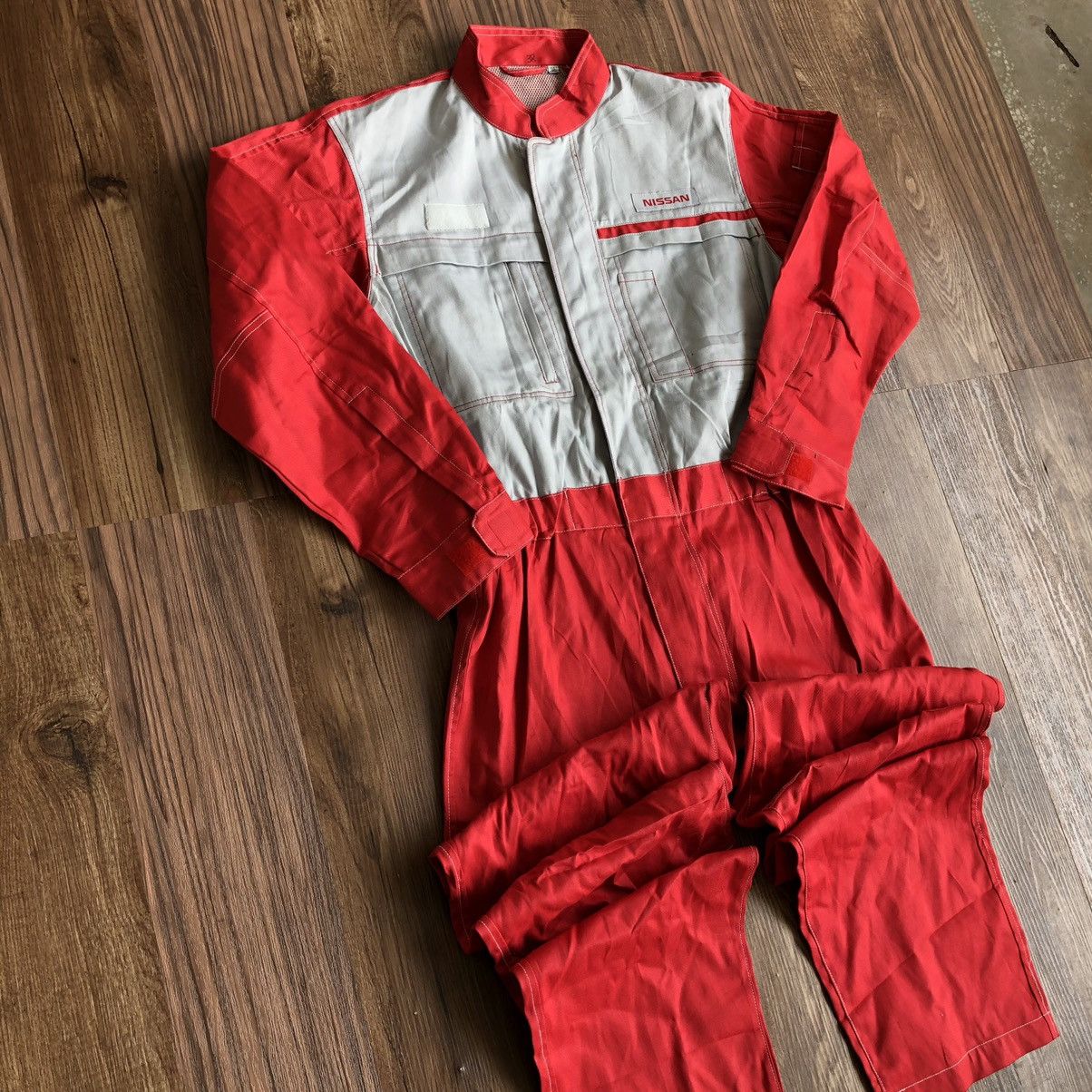 Japanese Brand × Vintage Vintage Nissan Japan Overalls Size US 36 / EU 52 - 3 Thumbnail